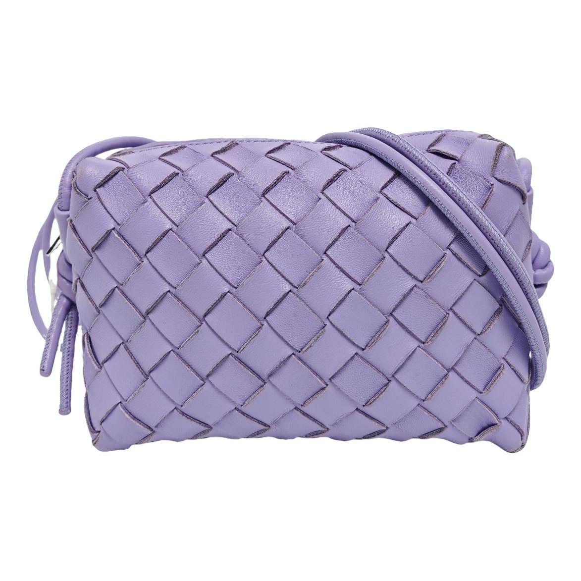 Loop leather crossbody bag
