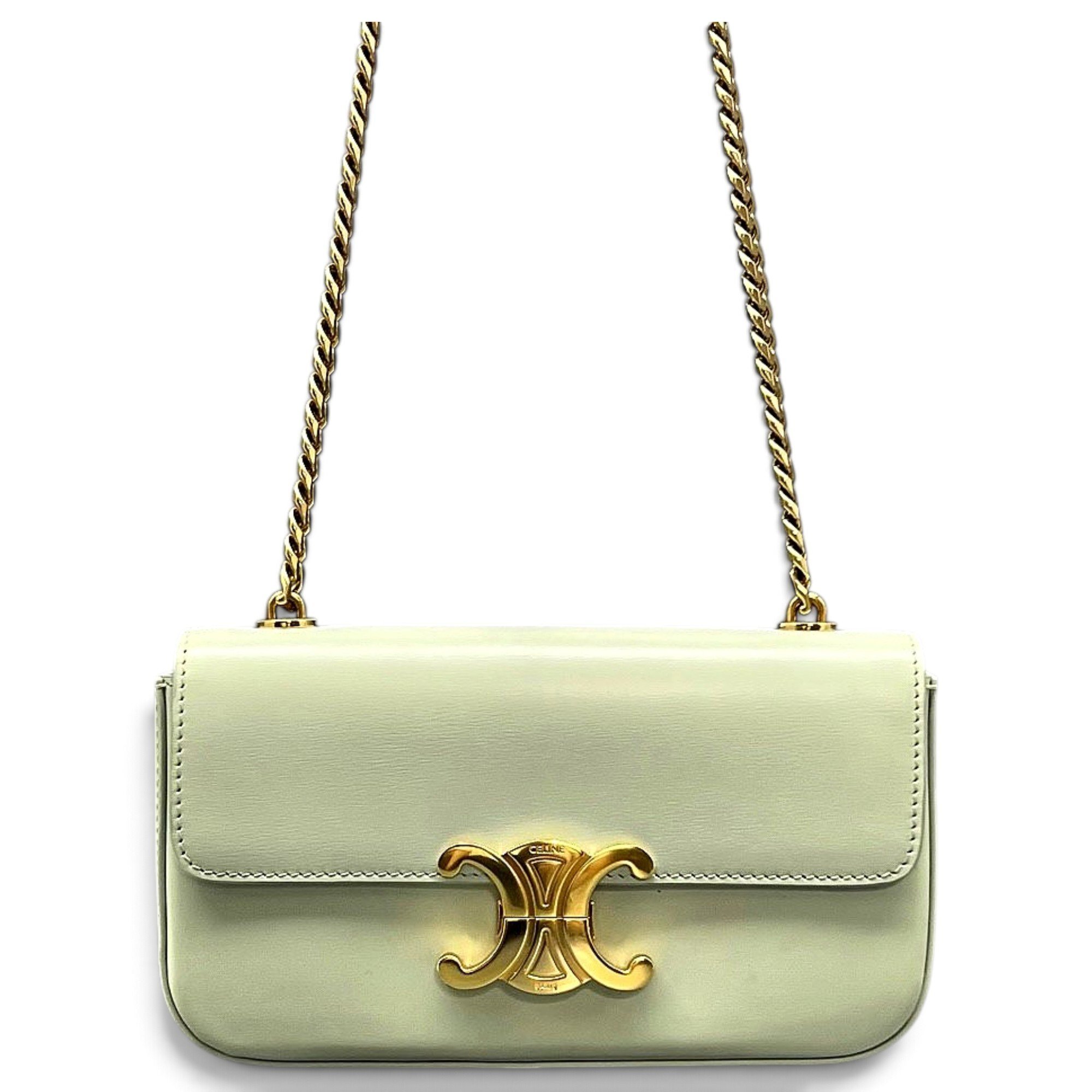 Celine Triomphe Long leather handbag