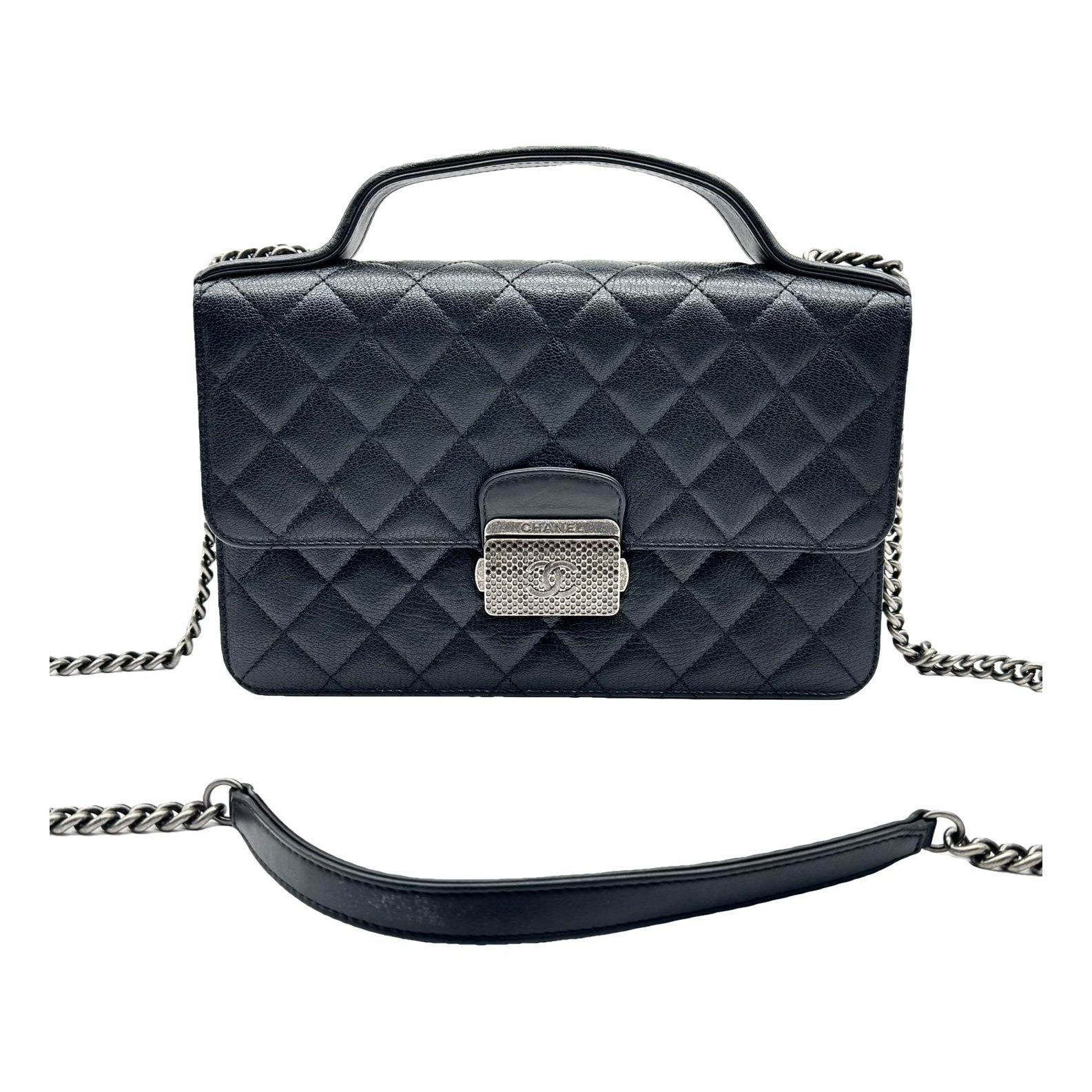 Leather crossbody bag