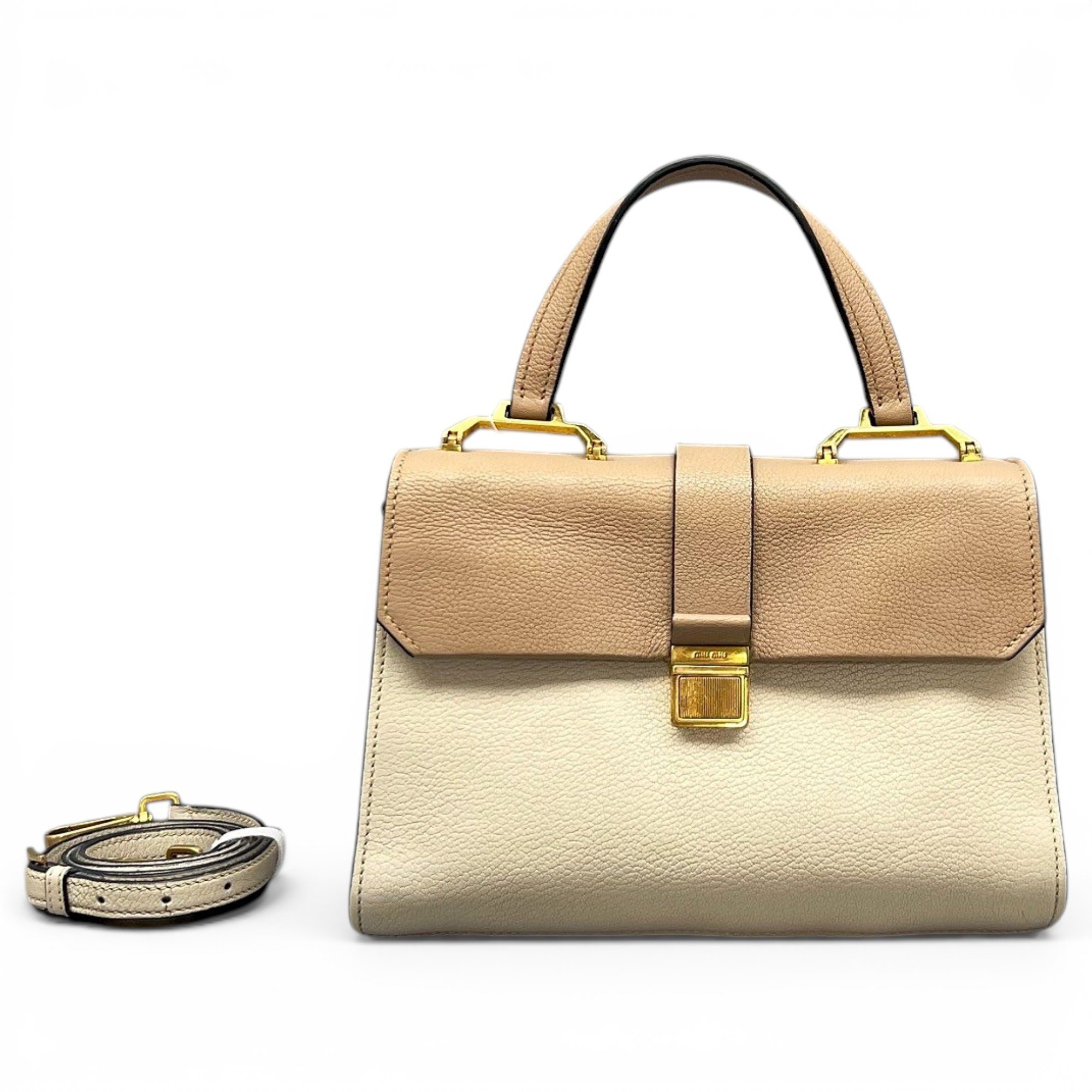 Leather handbag
