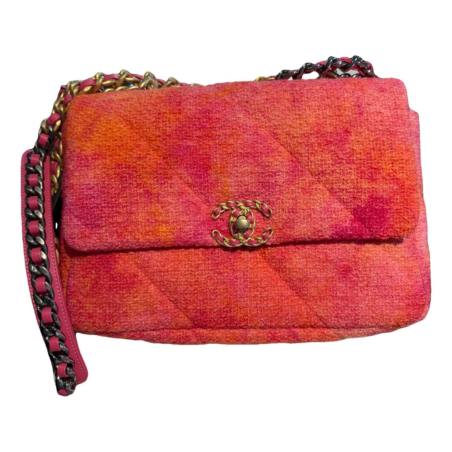 Chanel 19 cloth handbag