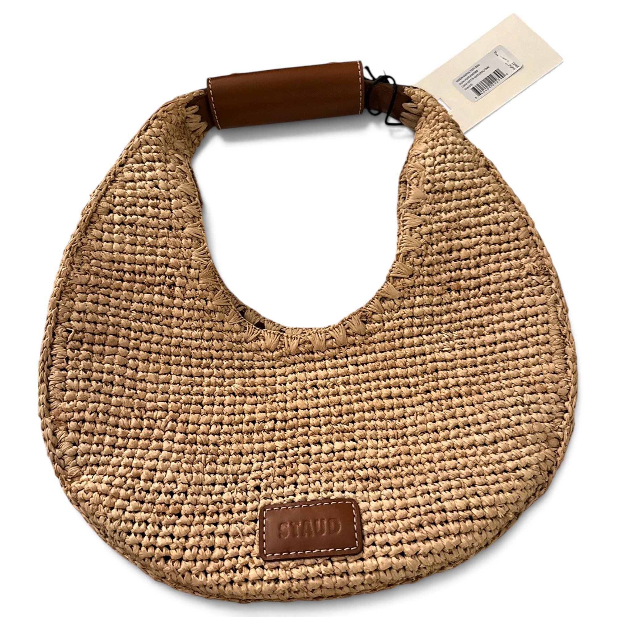 Moon leather handbag