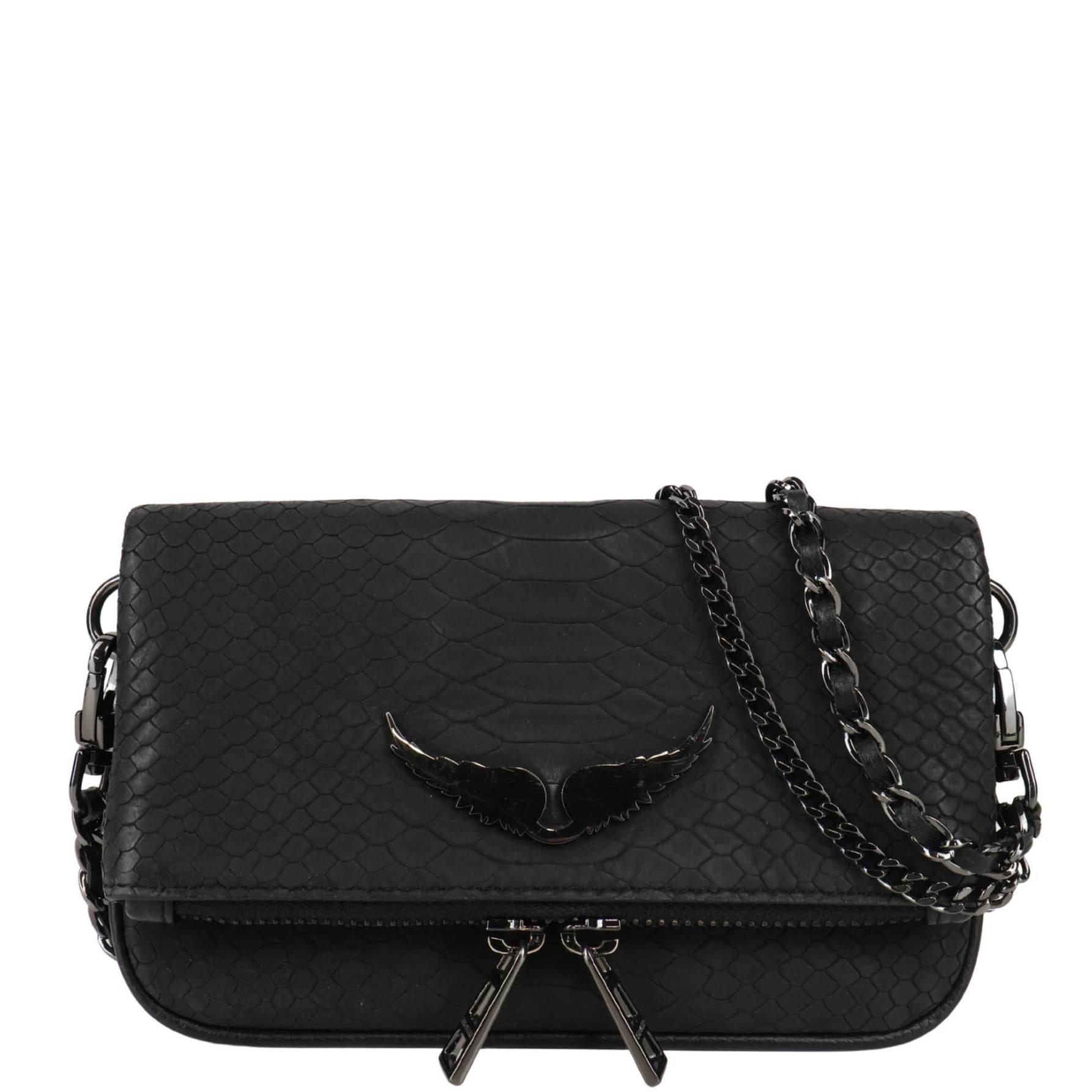 Leather crossbody bag