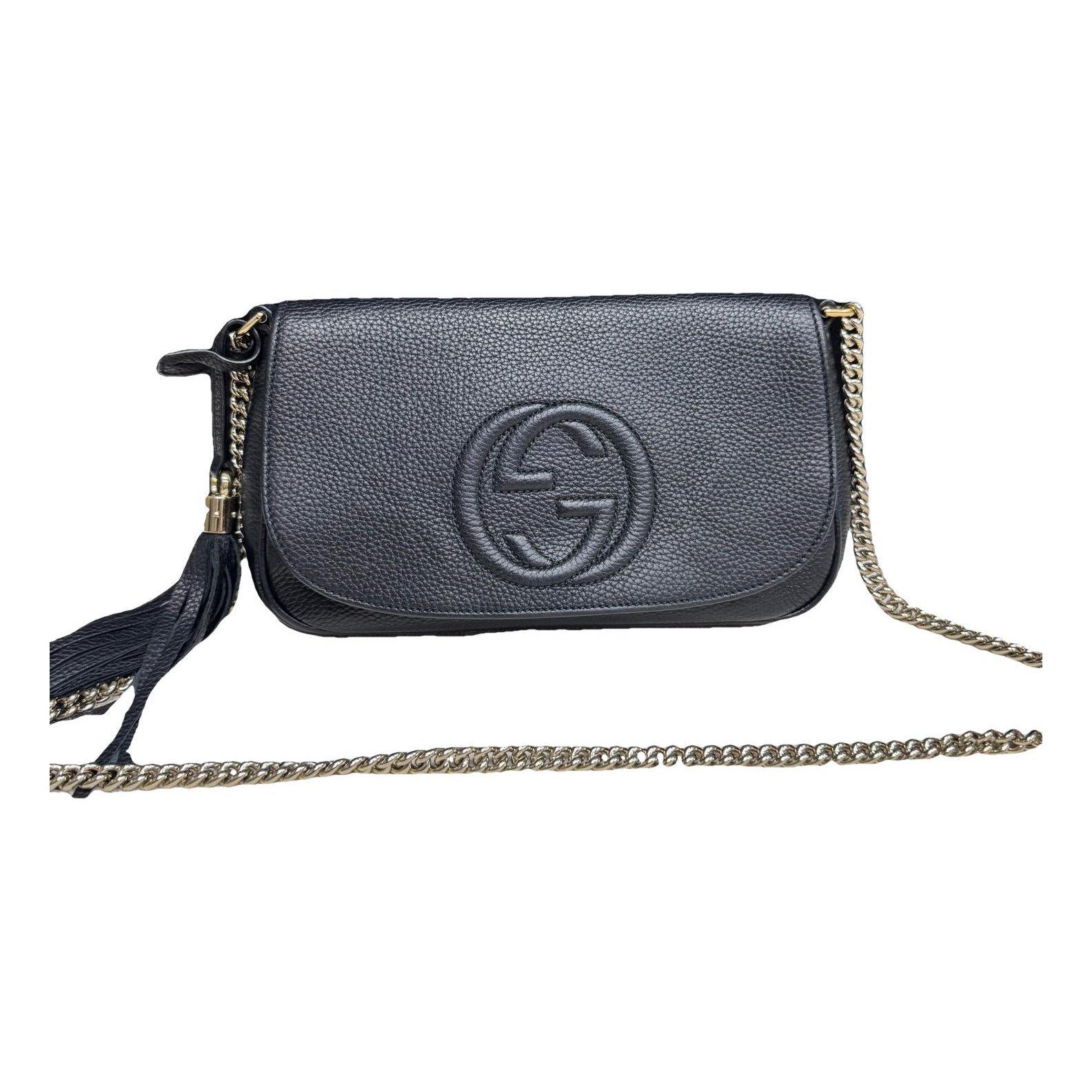 Soho Long Flap leather crossbody bag