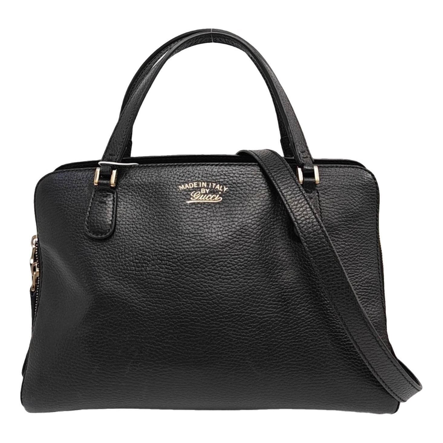 Swing leather handbag