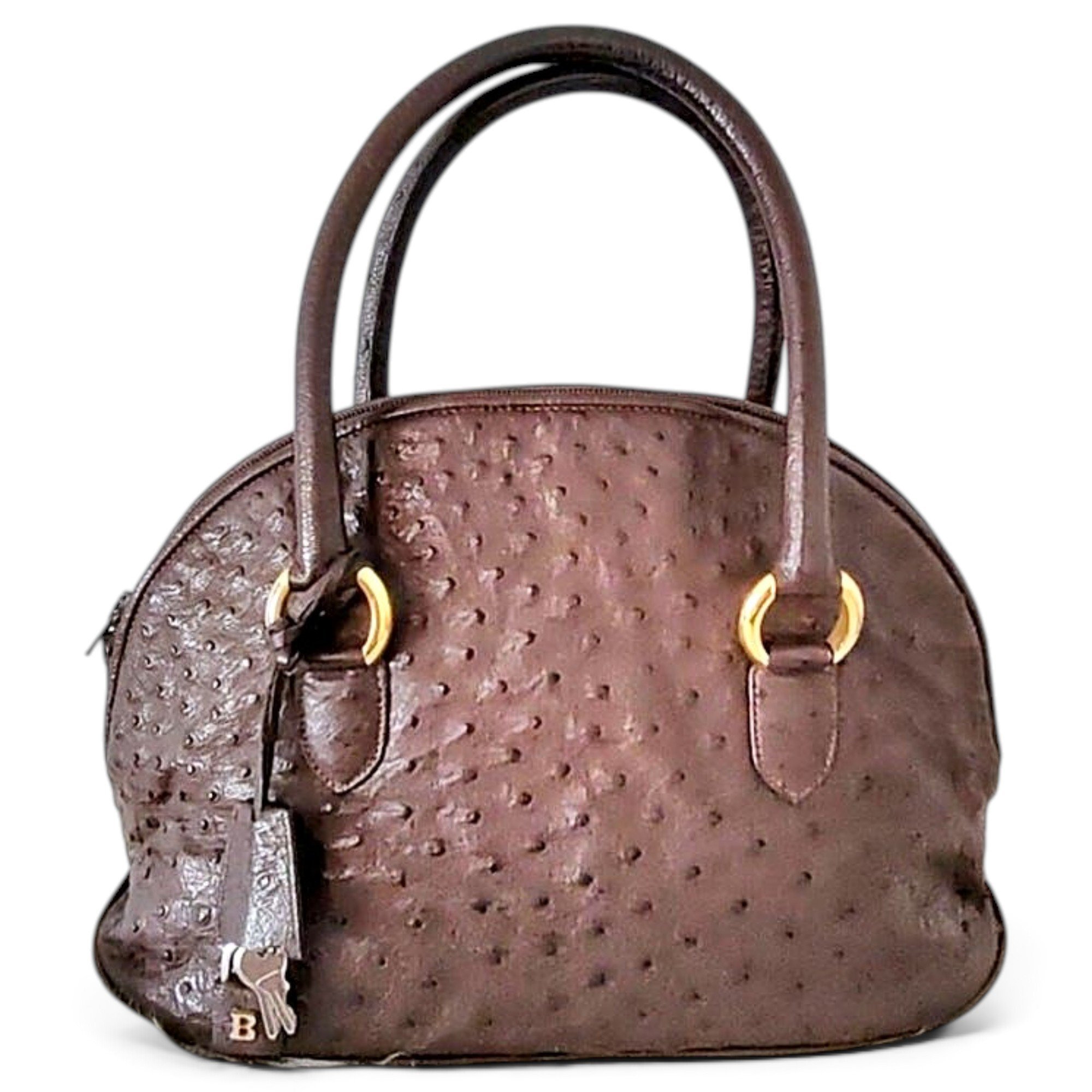 Ostrich satchel