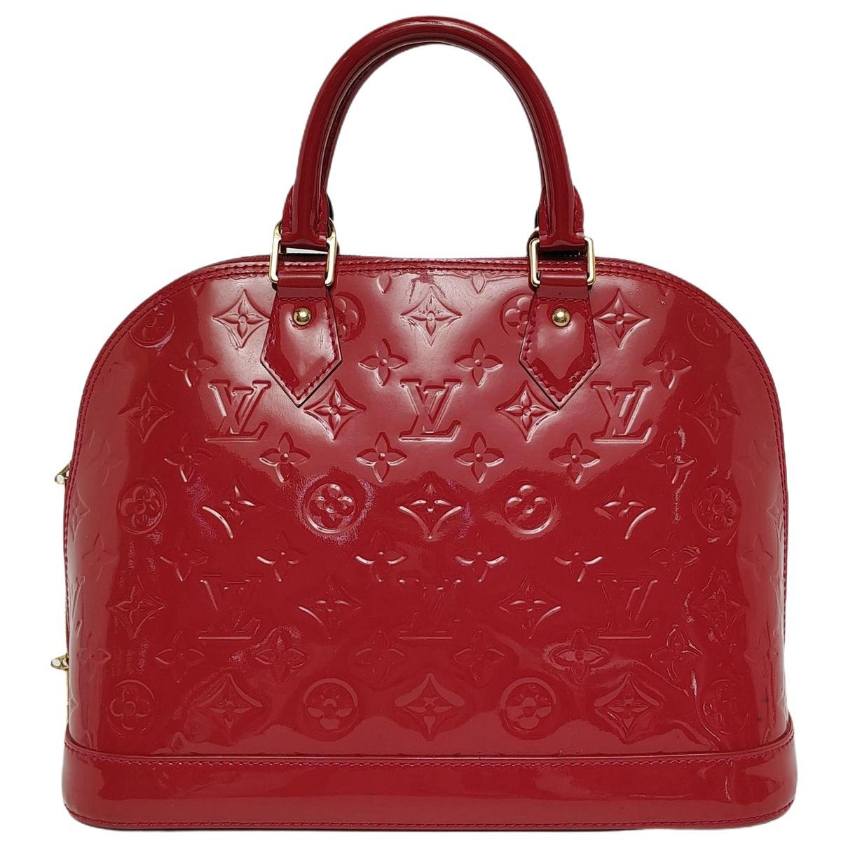 Alma patent leather handbag
