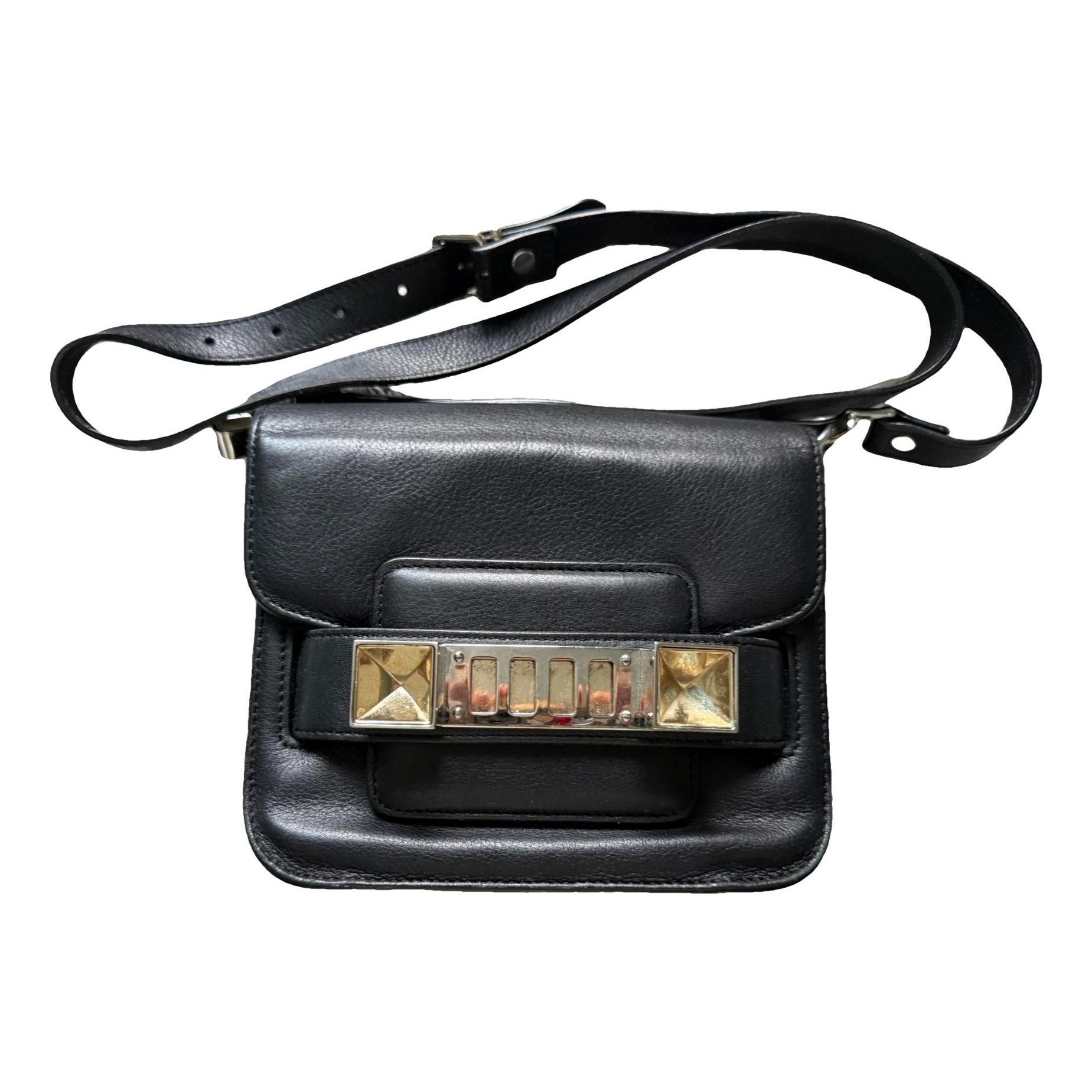 PS11 leather crossbody bag