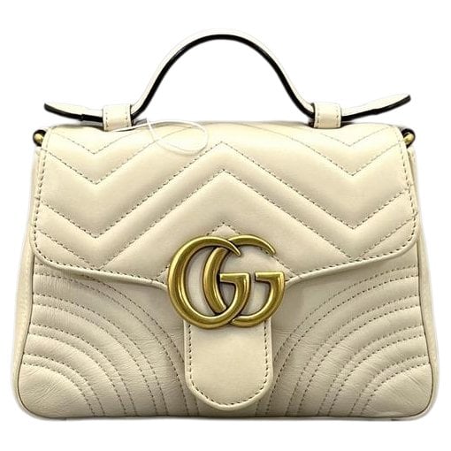 GG Marmont Flap leather handbag
