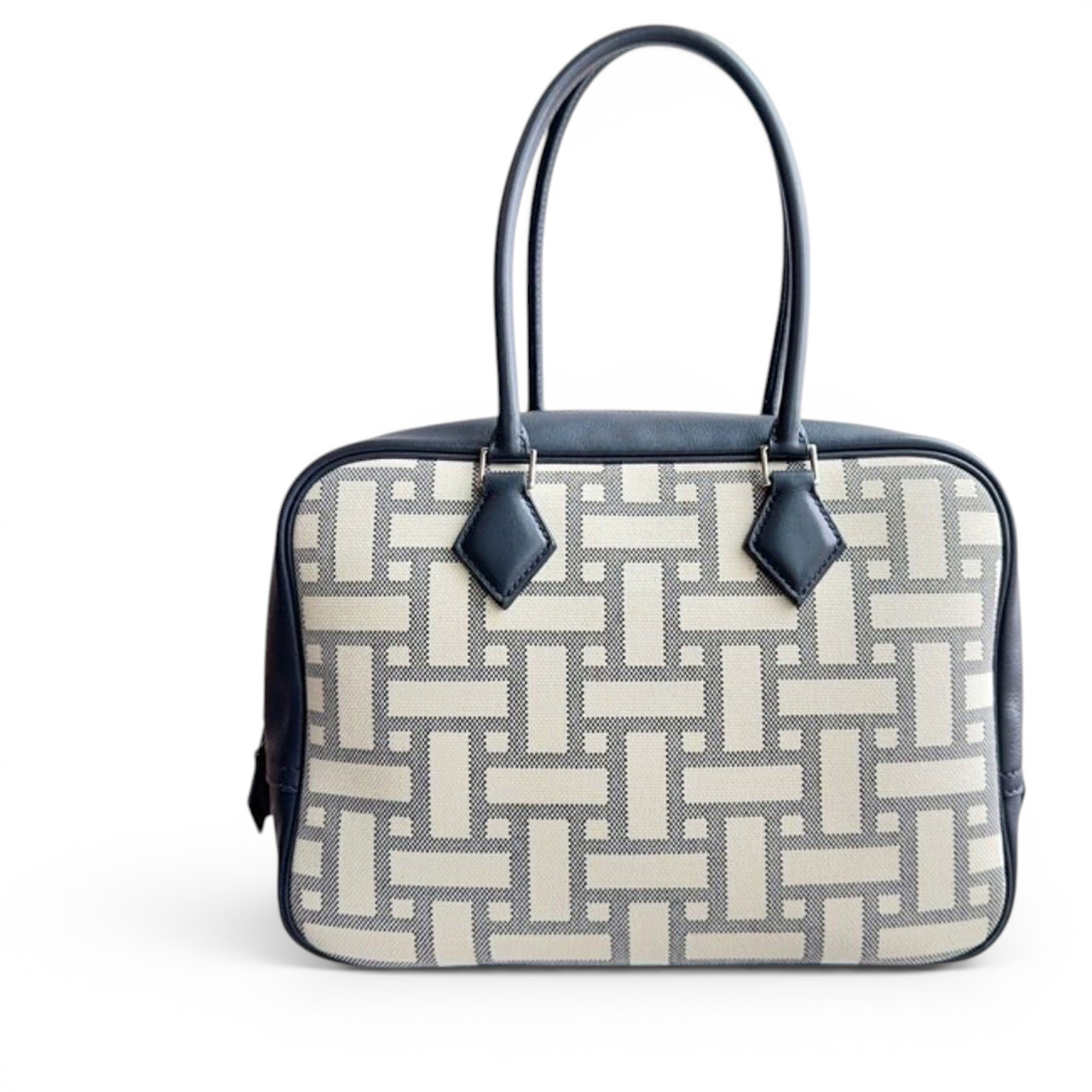 Plume cloth handbag