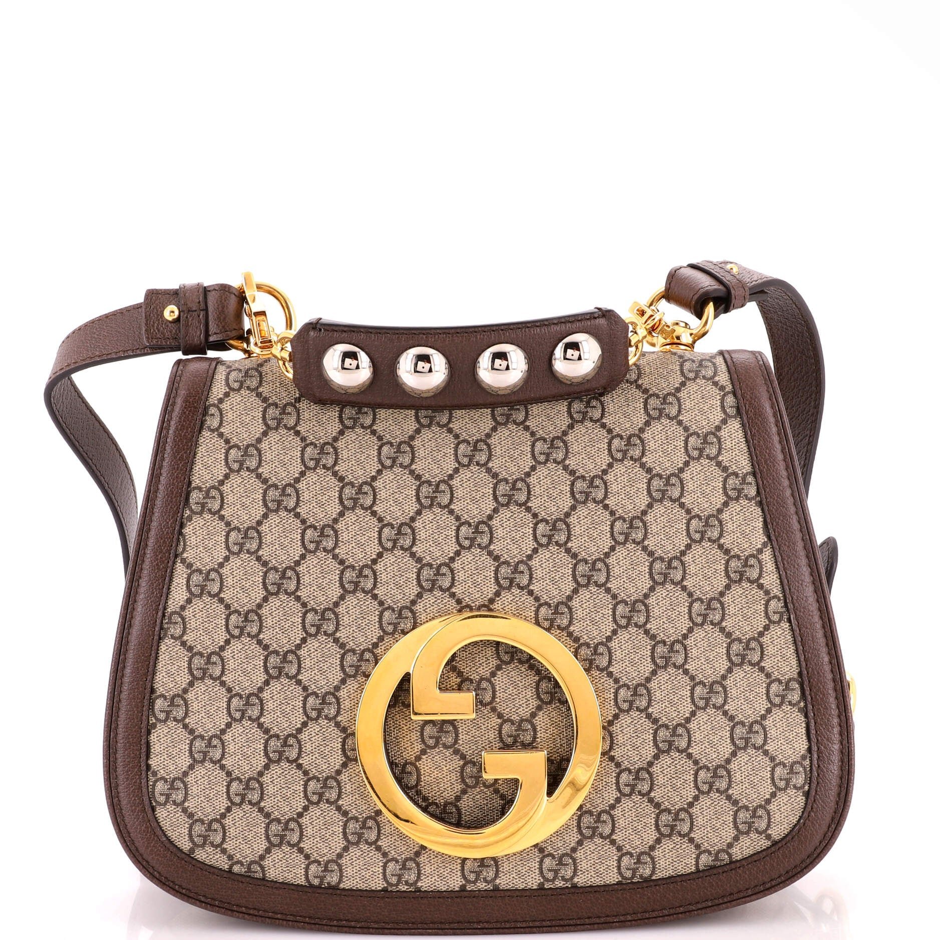 Blondie NM Top Handle Bag GG Coated Canvas Medium