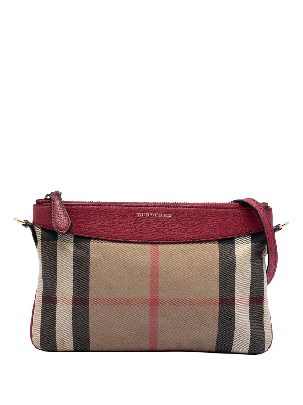 2000-2017 House Check Canvas Derby Peyton crossbody bag