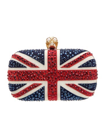 Alexander McQueen Suede Clutch