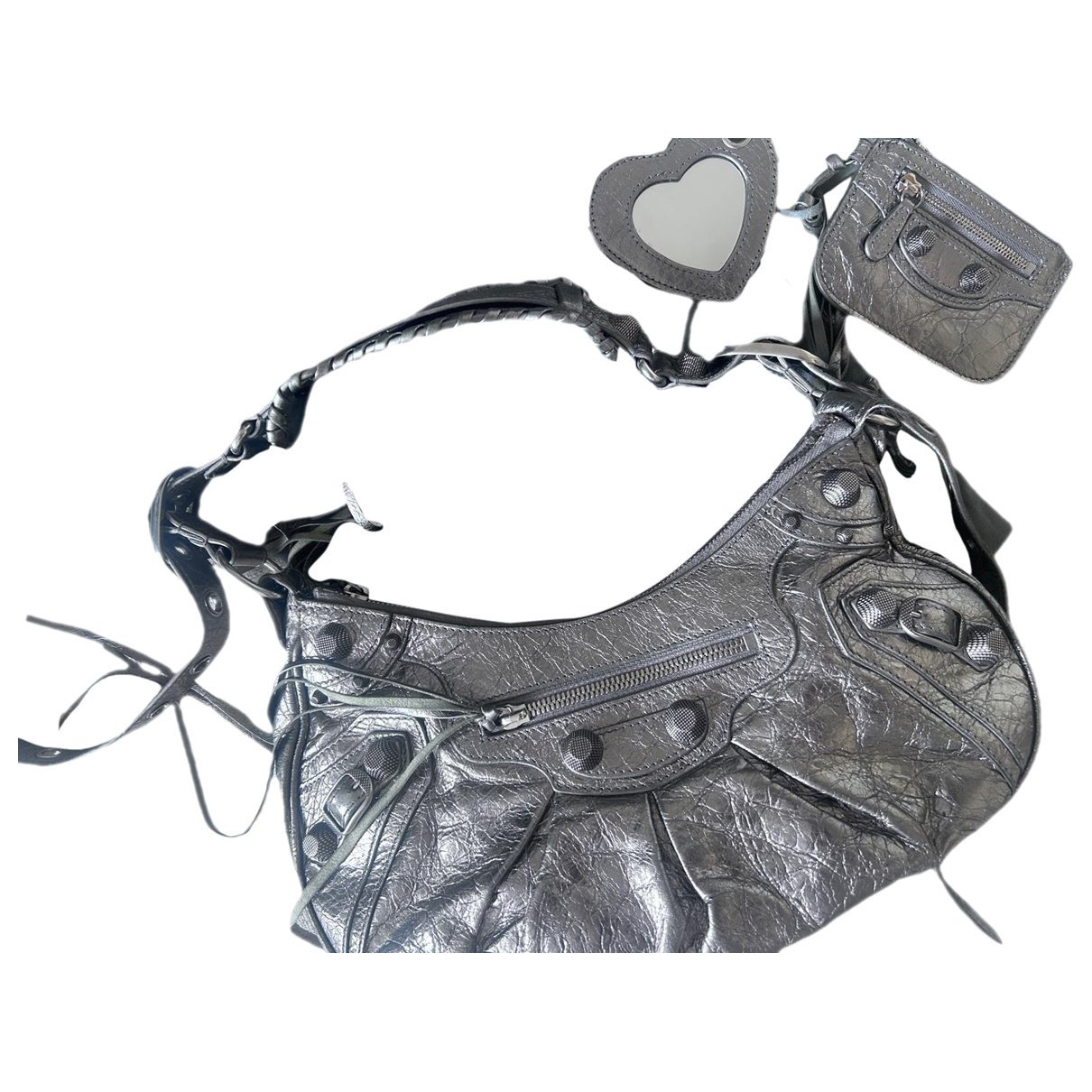 Le Cagole leather handbag