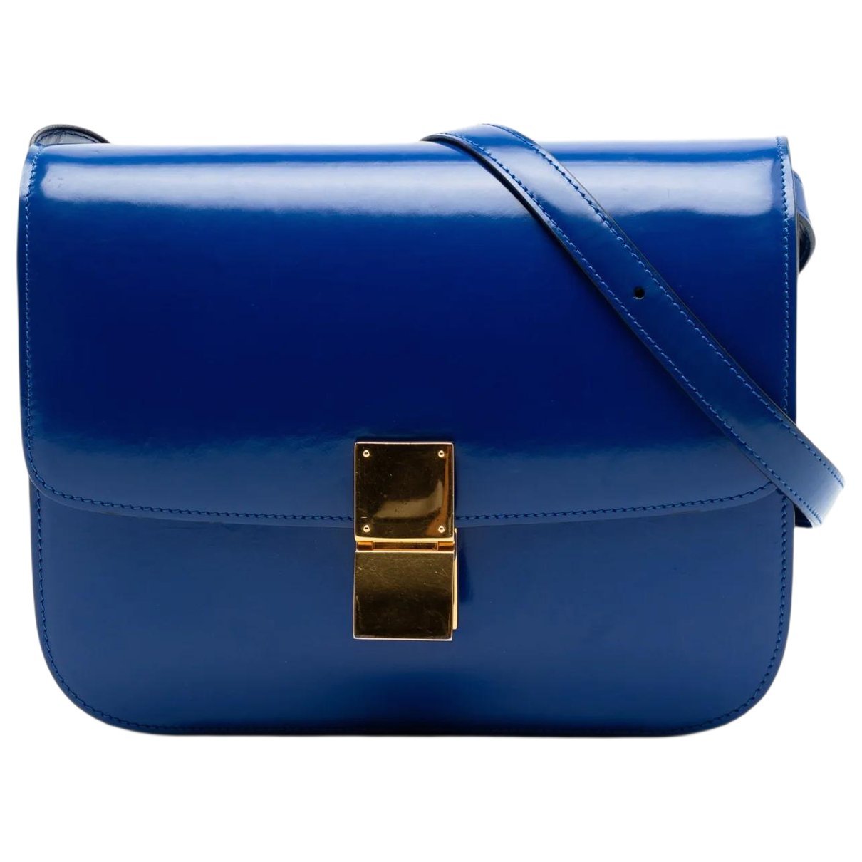 Classic leather crossbody bag