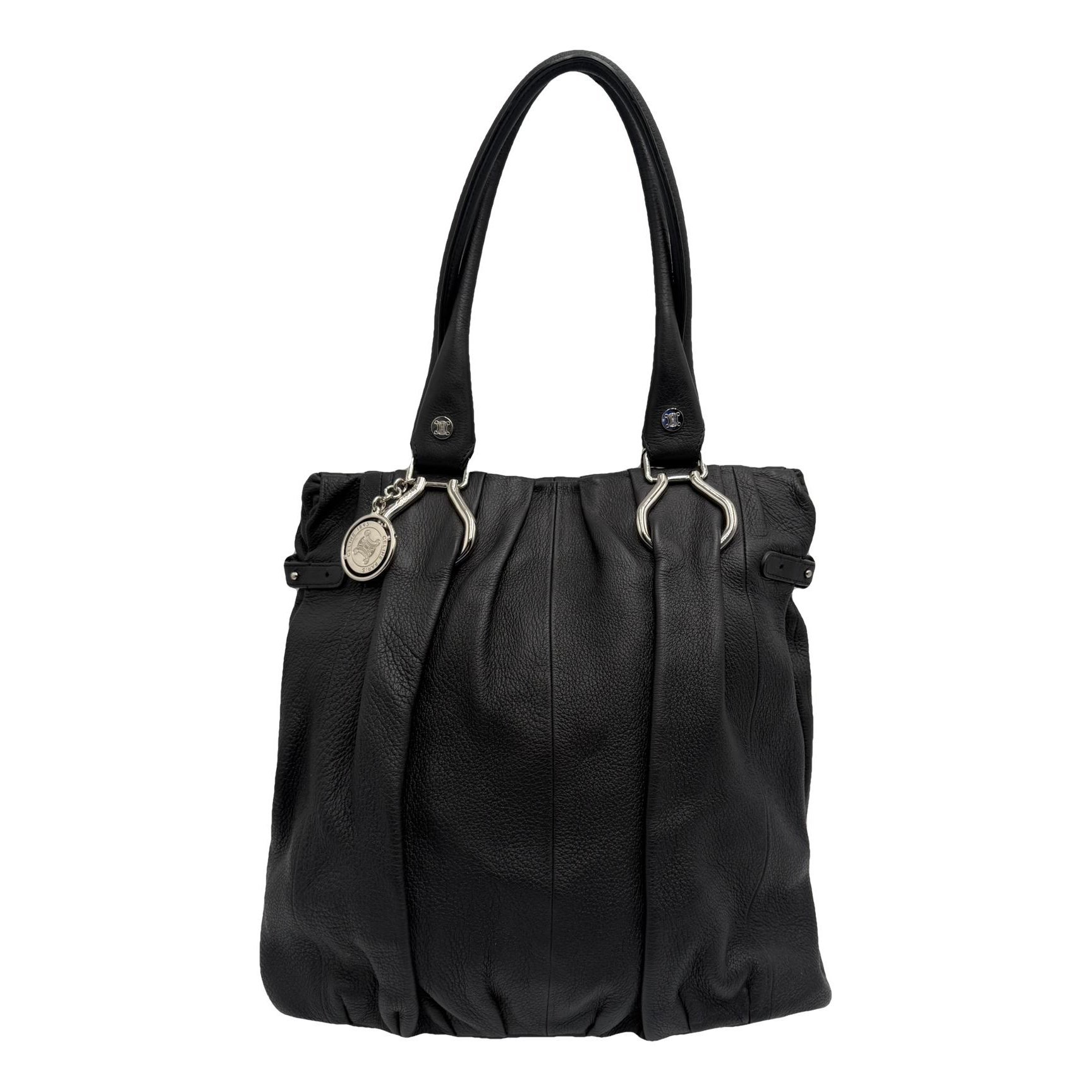 Triomphe leather tote