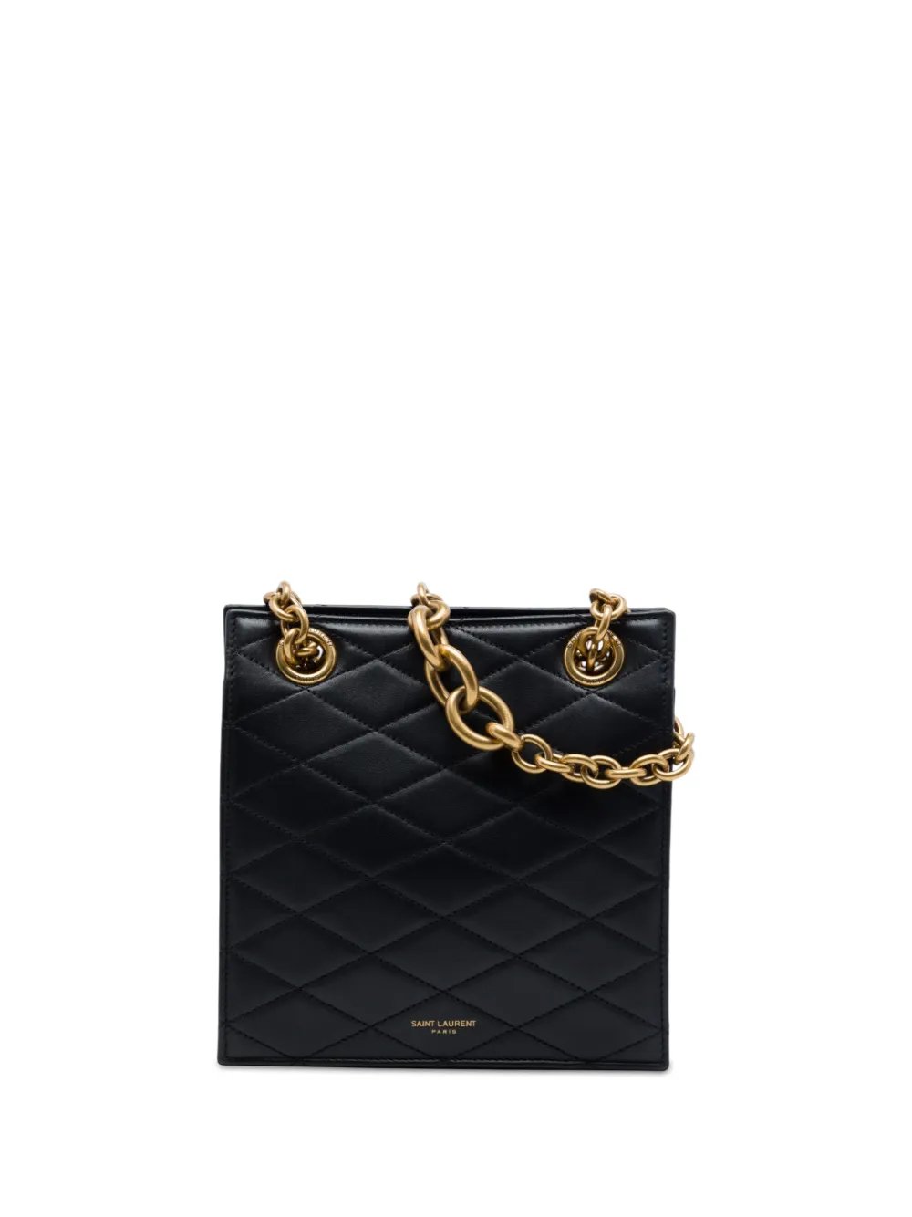 2013-2026 Quilted Calfskin Le Maillon Square Chain crossbody bag