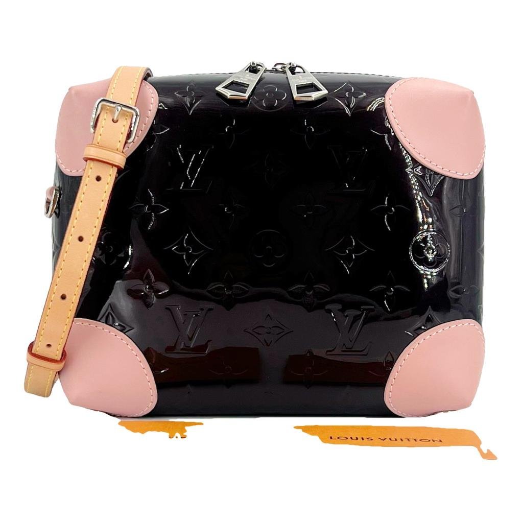 Patent leather crossbody bag