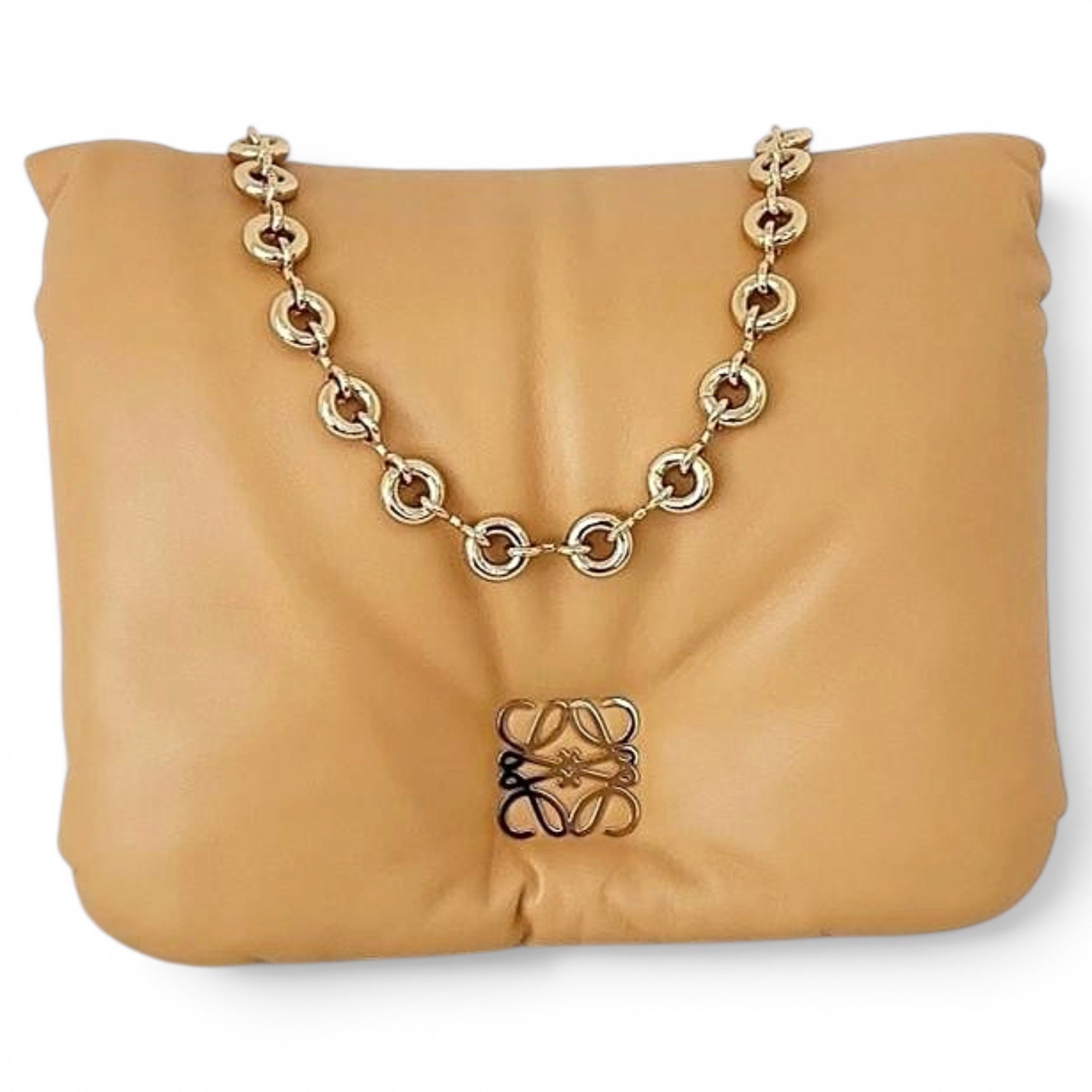 Goya Puffer leather handbag