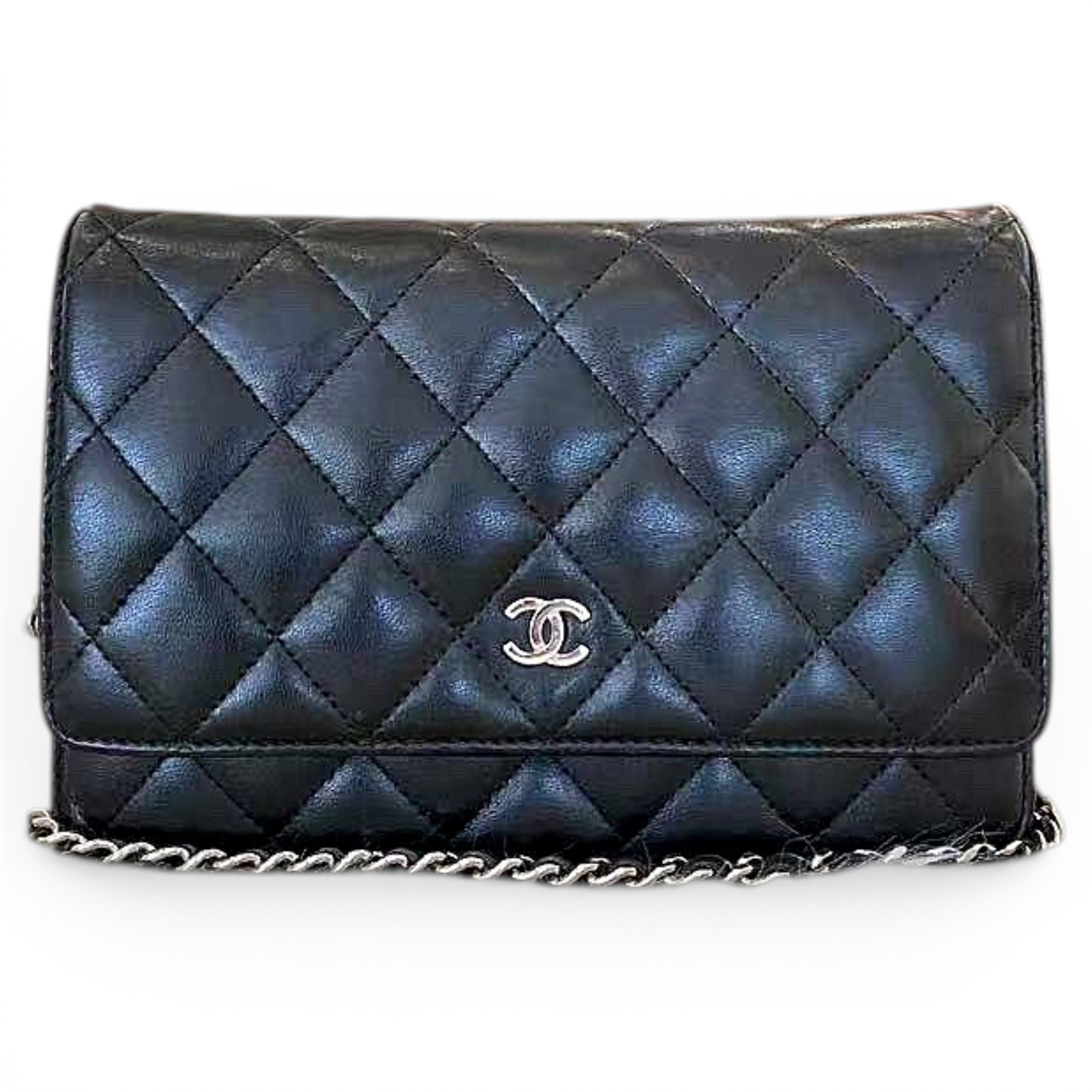 Wallet On Chain Timeless/Classique leather crossbody bag