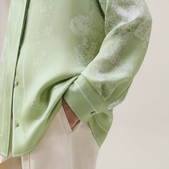 Vert Tendre "Bride De Gala En Fleurs" Shirt
