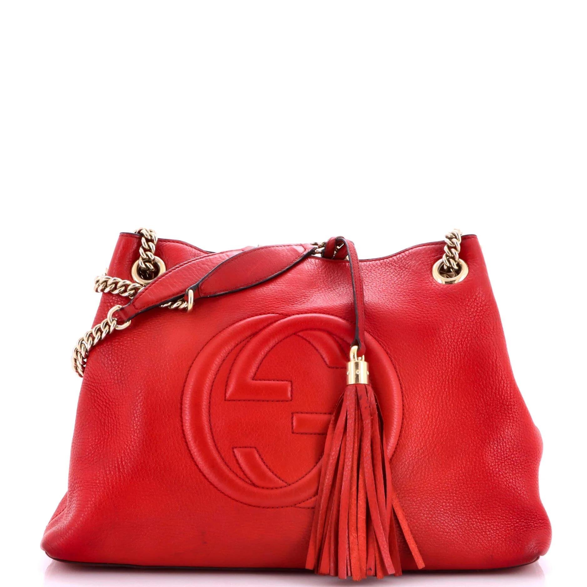 Leather handbag