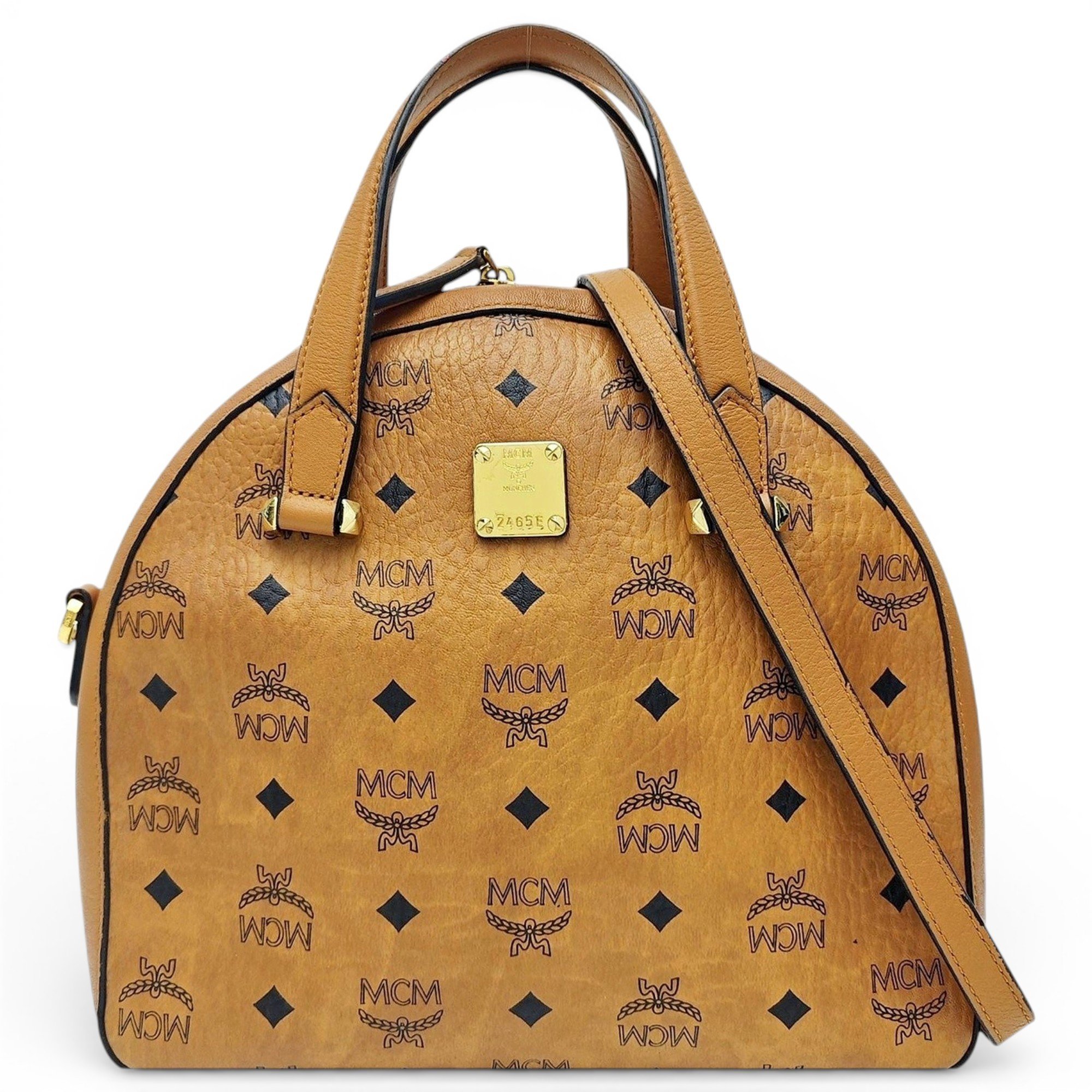 Leather handbag