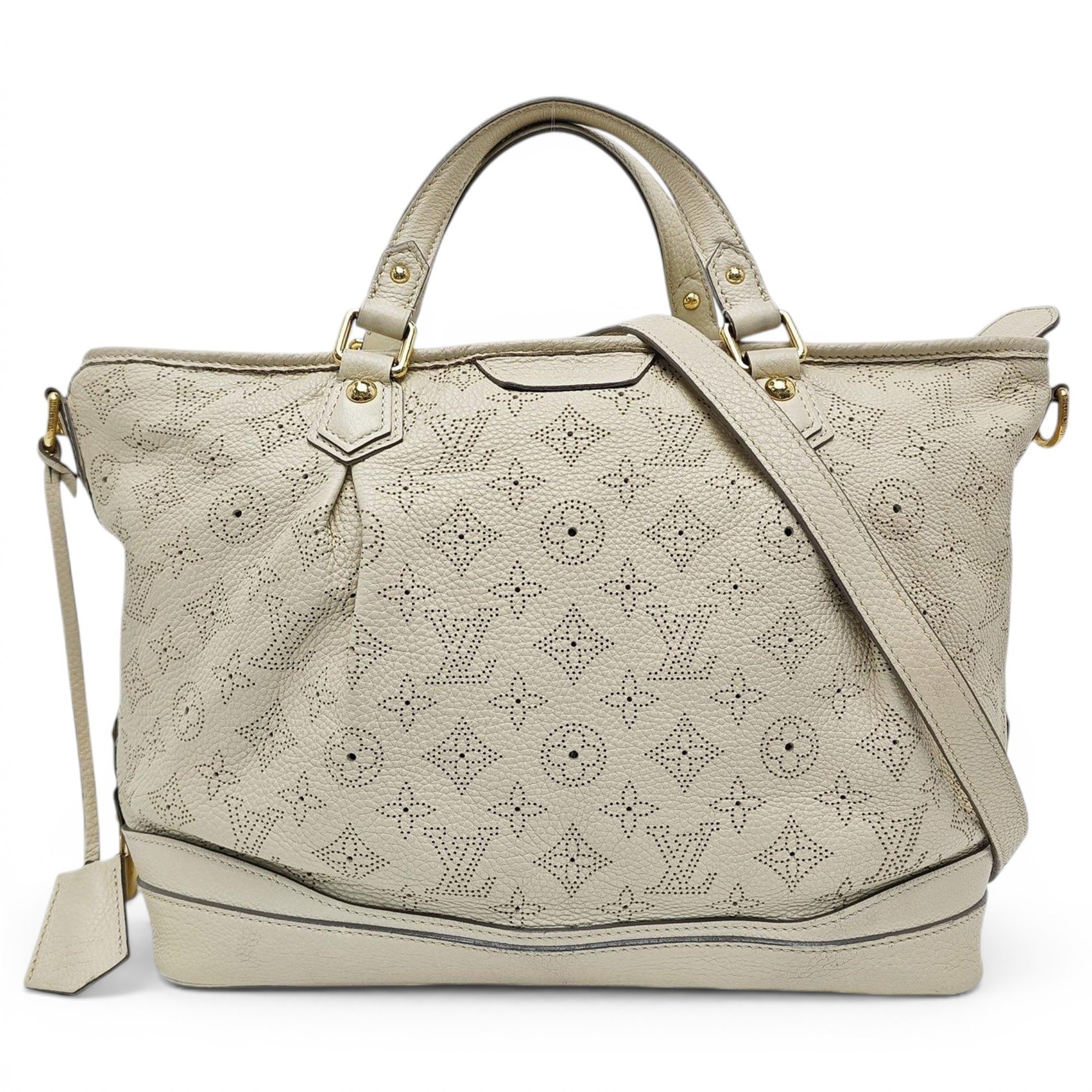Stellar leather handbag