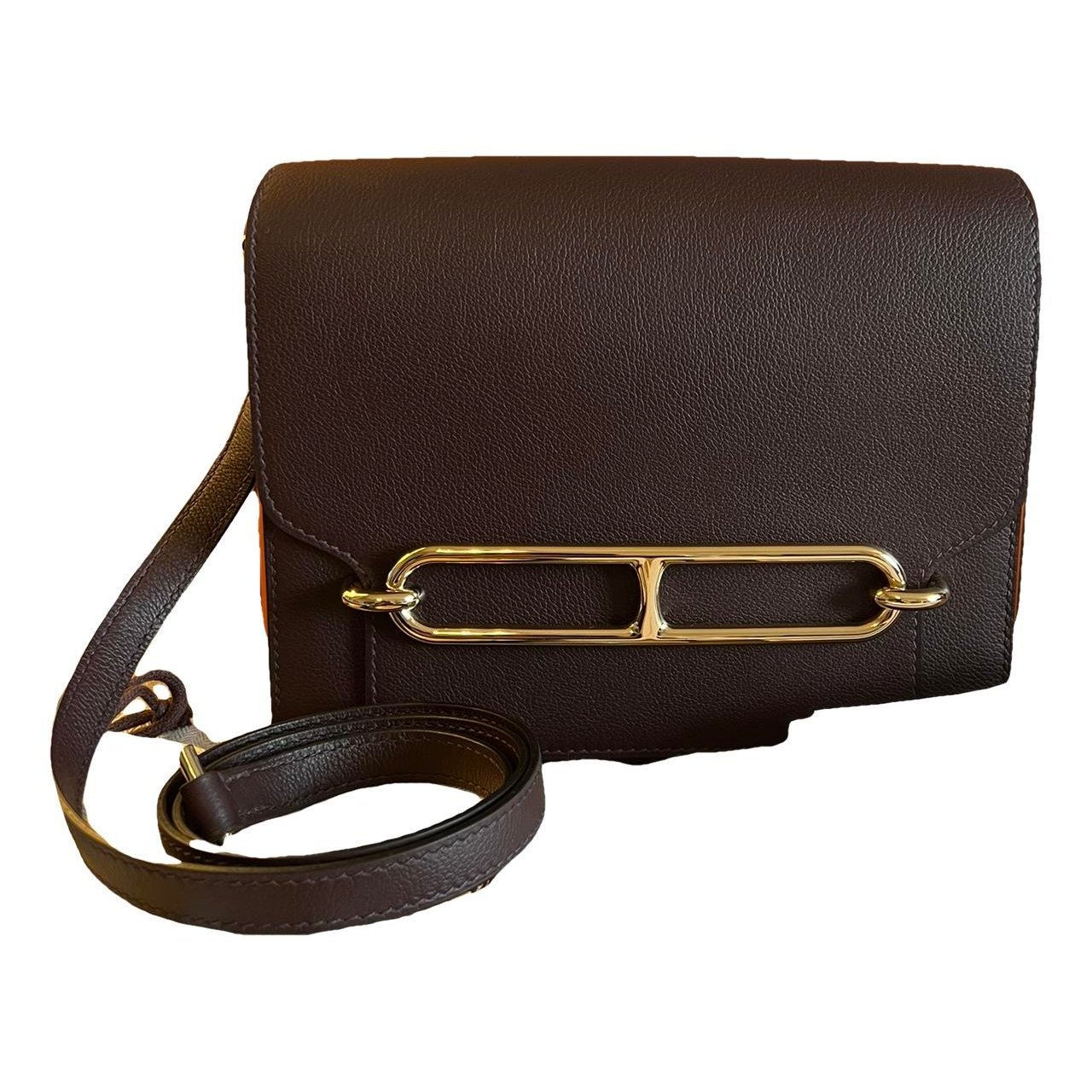 Roulis leather crossbody bag