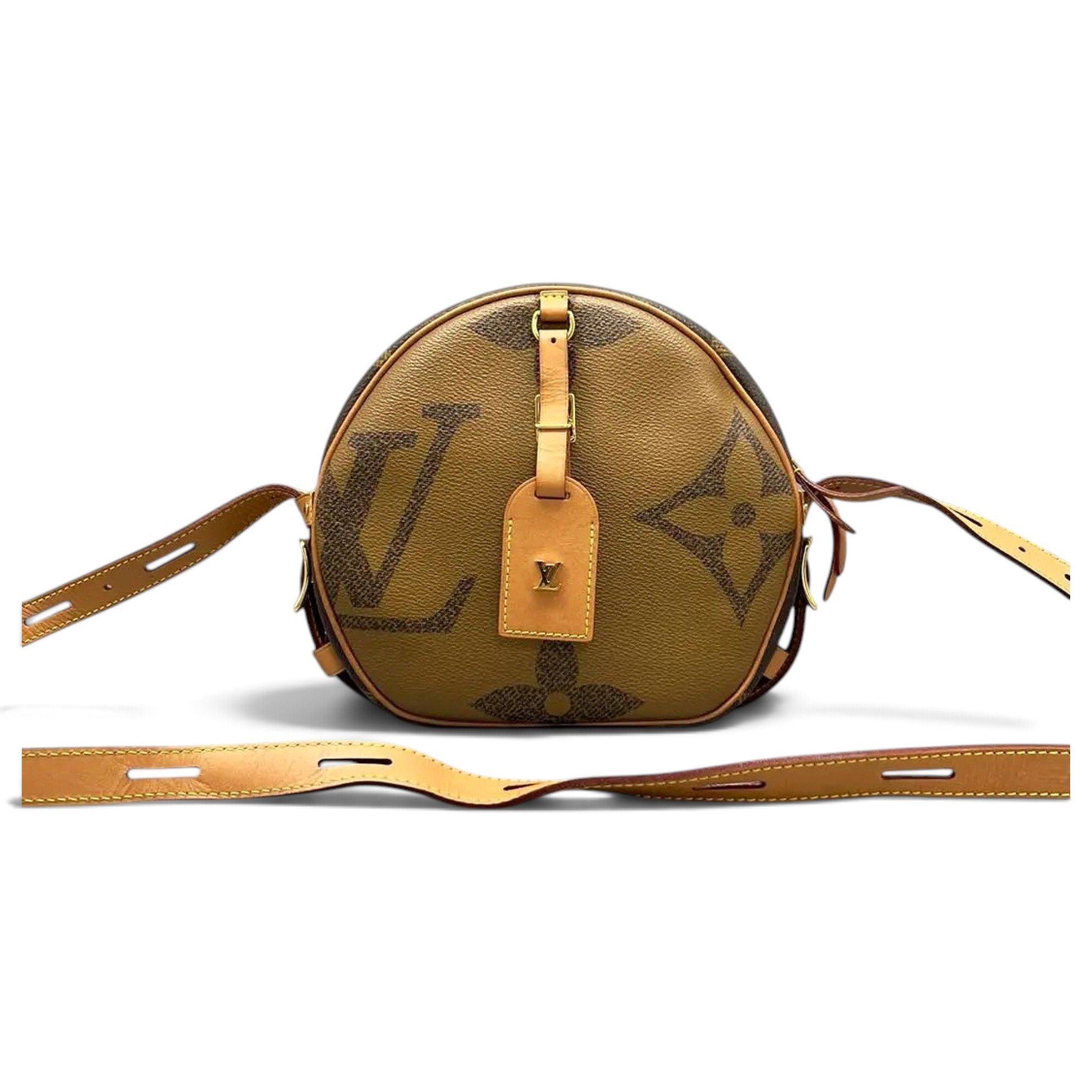 Boîte chapeau souple leather crossbody bag