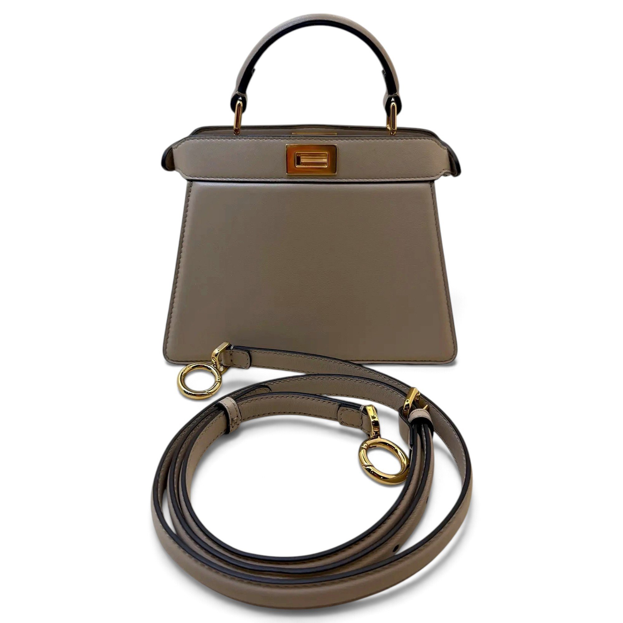 Peekaboo IseeU leather crossbody bag