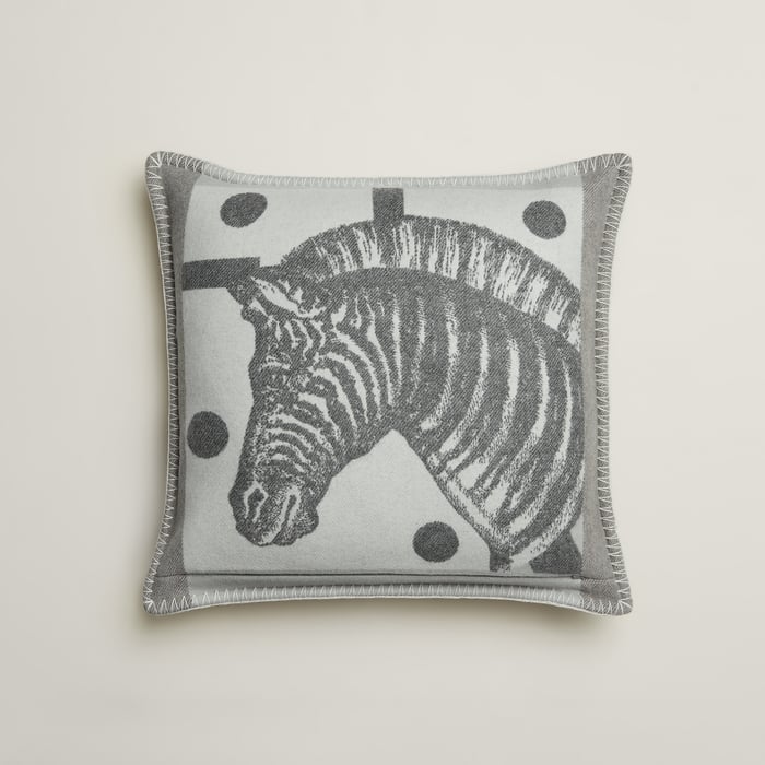 Gris Zebre Zig Zag Pillow