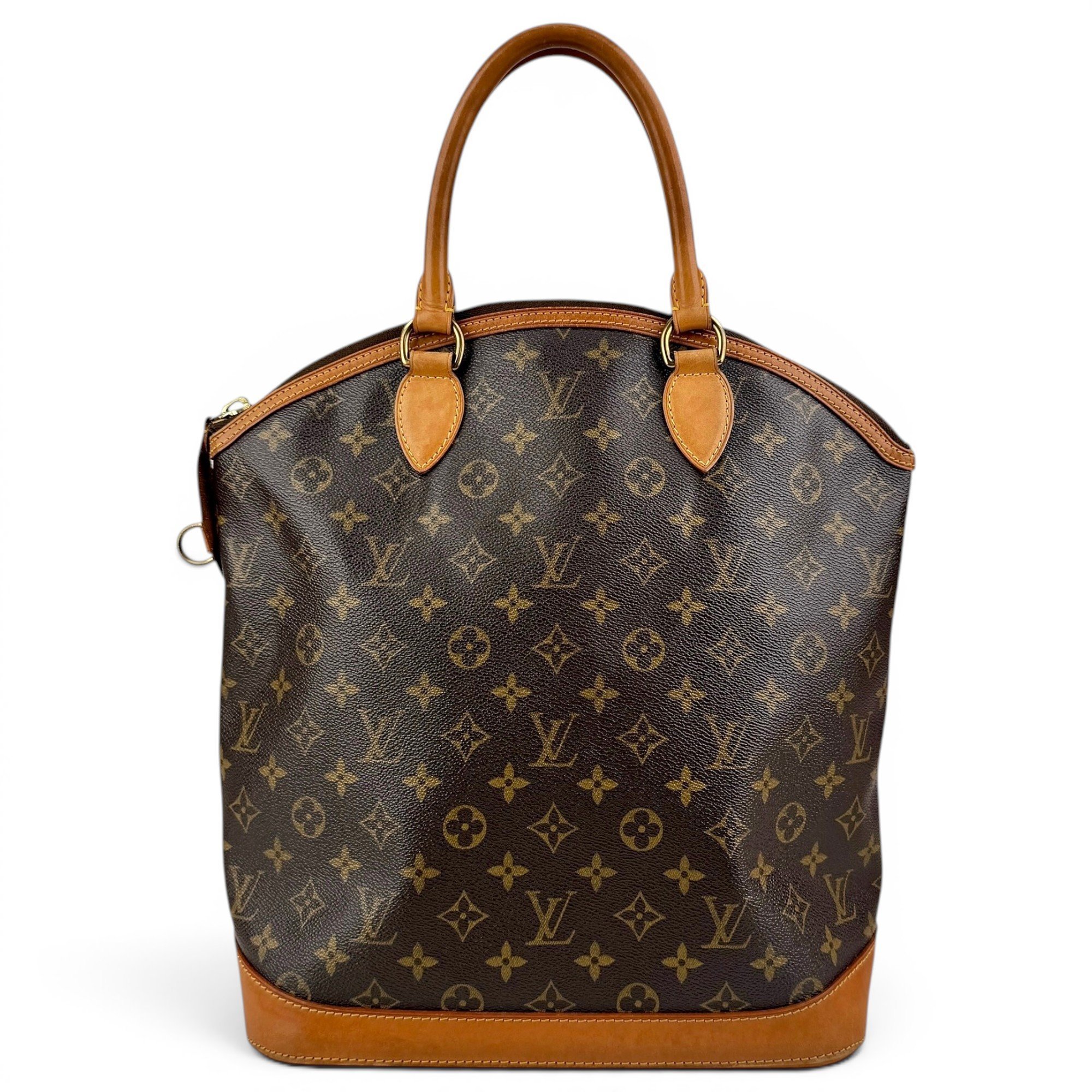 Lockit Vertical leather handbag