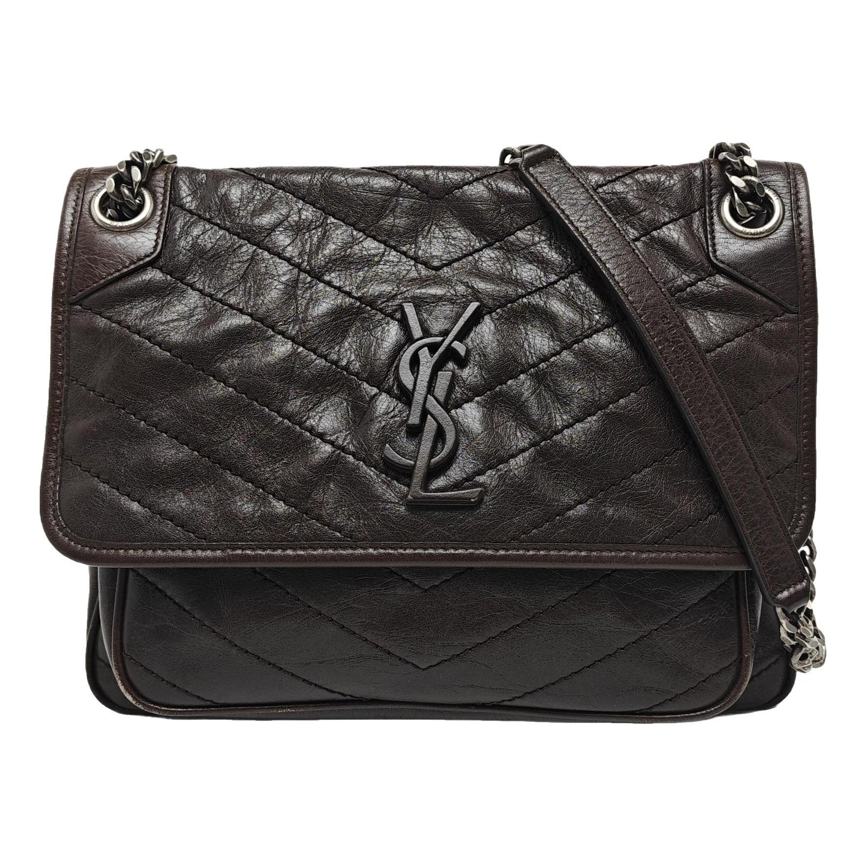 Leather crossbody bag
