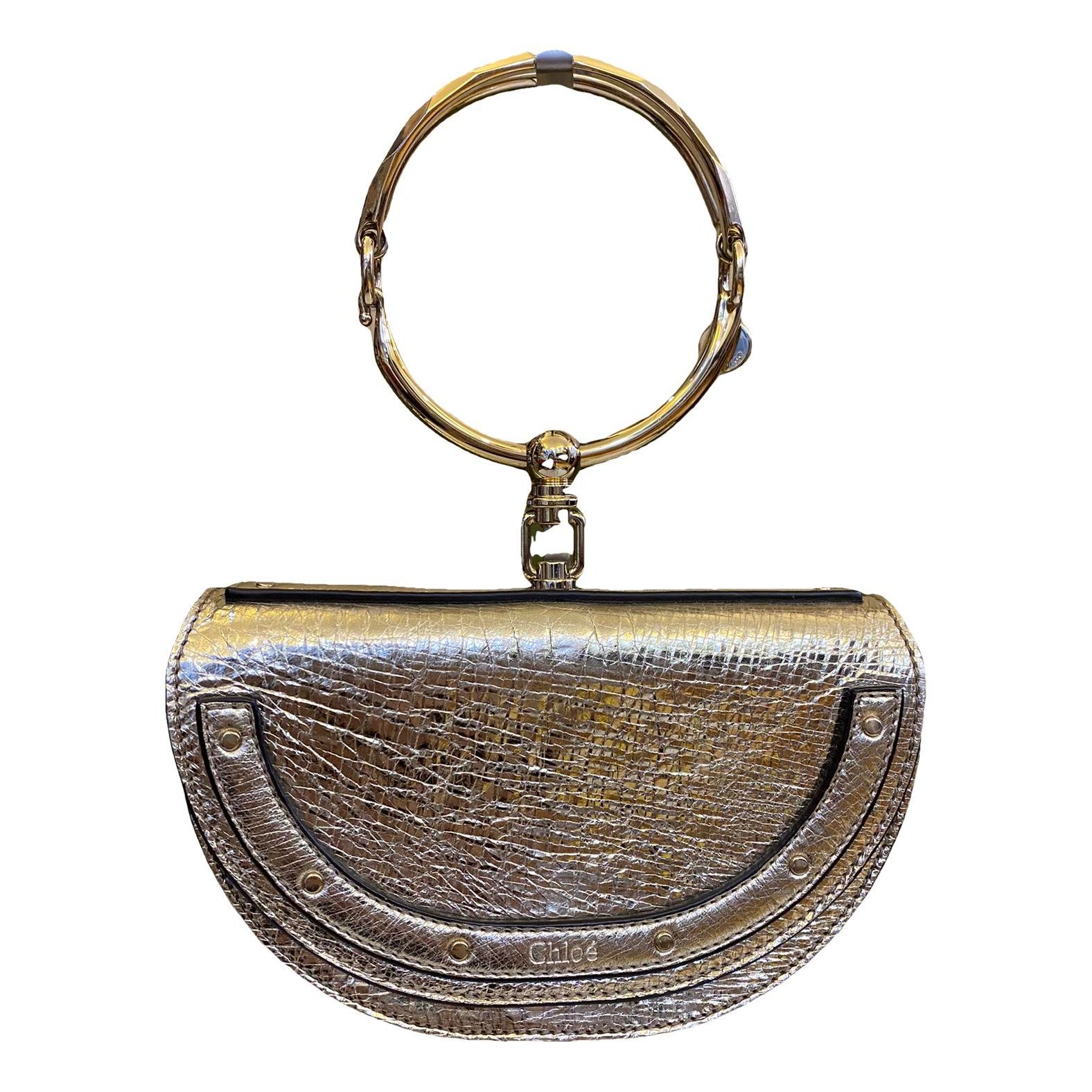 Bracelet Nile leather handbag