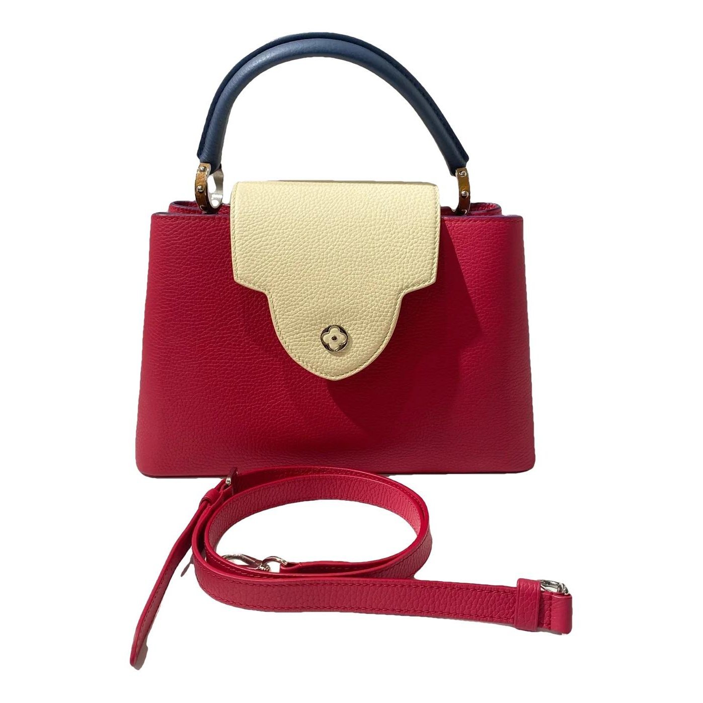 Capucines leather mini bag