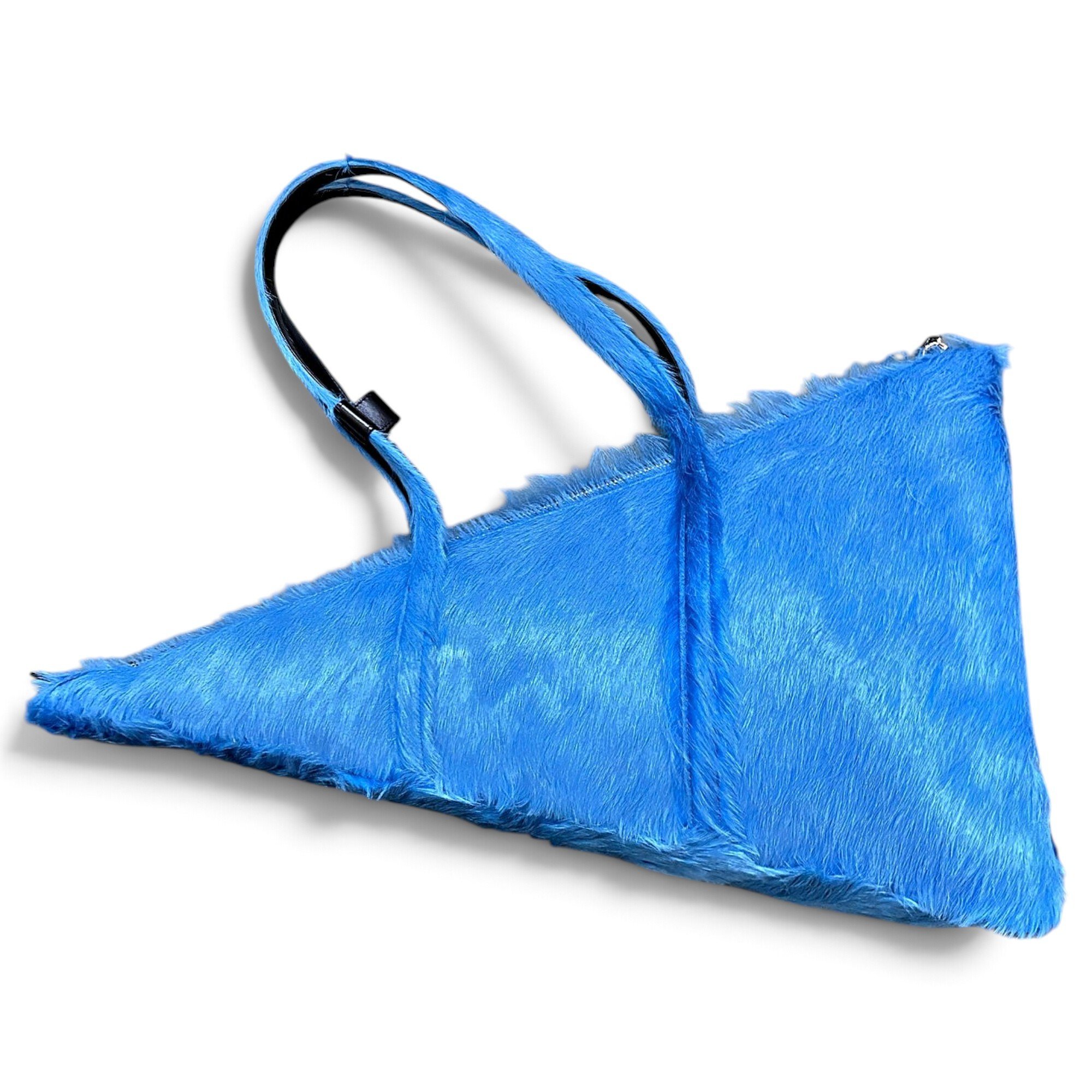 Marni Prisma Triangle pony-style calfskin handbag