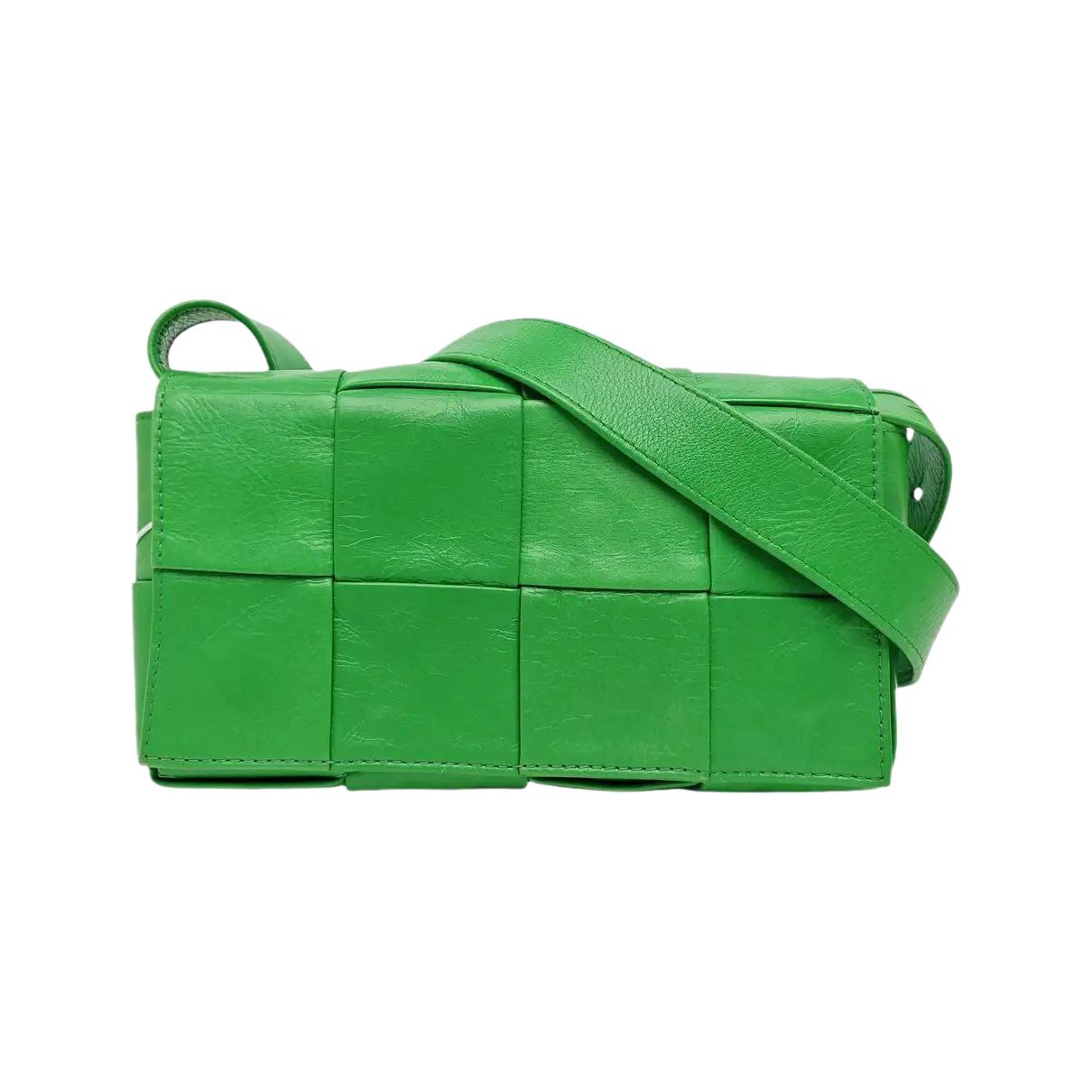 Brick Cassette leather handbag