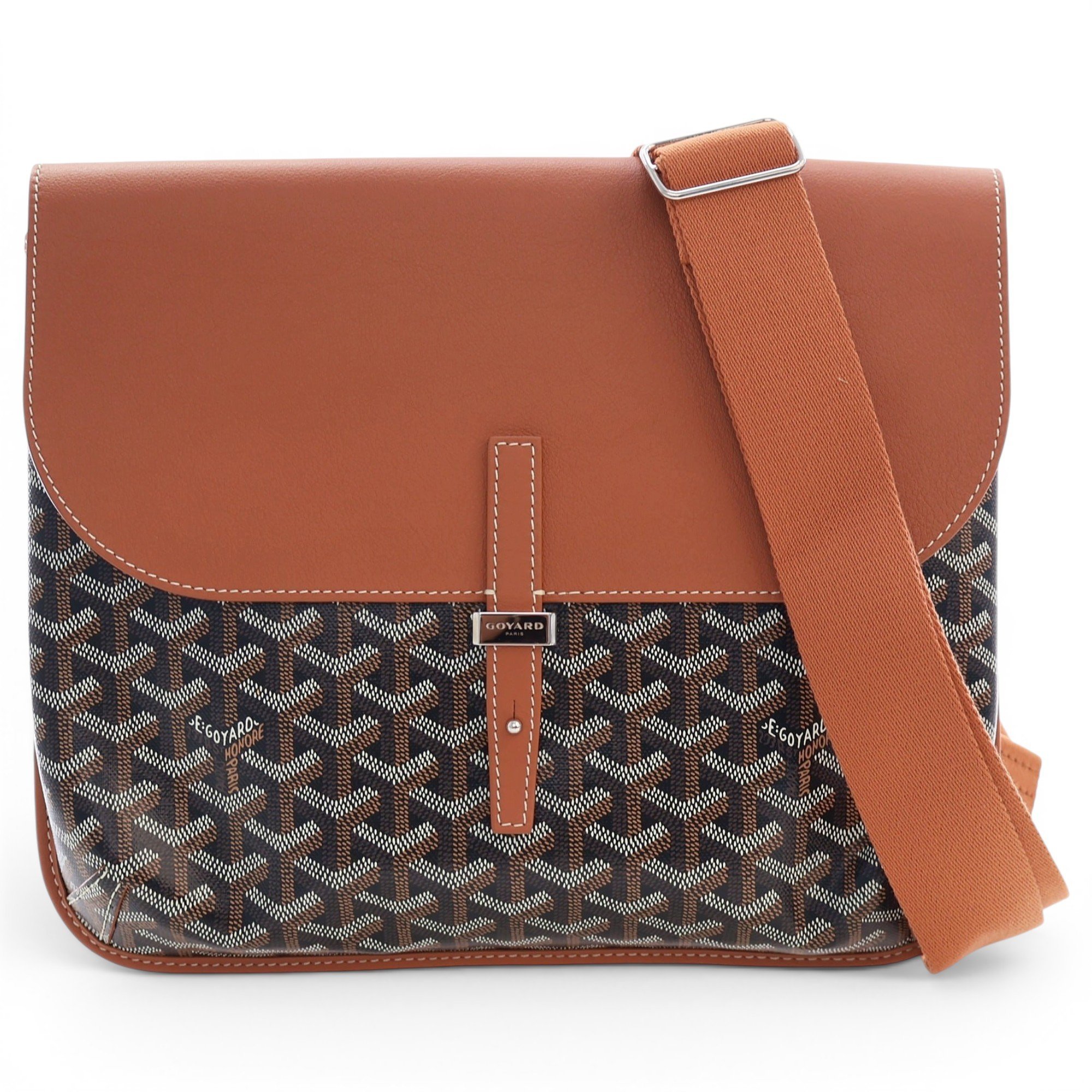 Leather crossbody bag