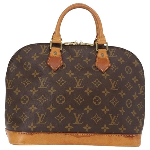 Alma leather handbag