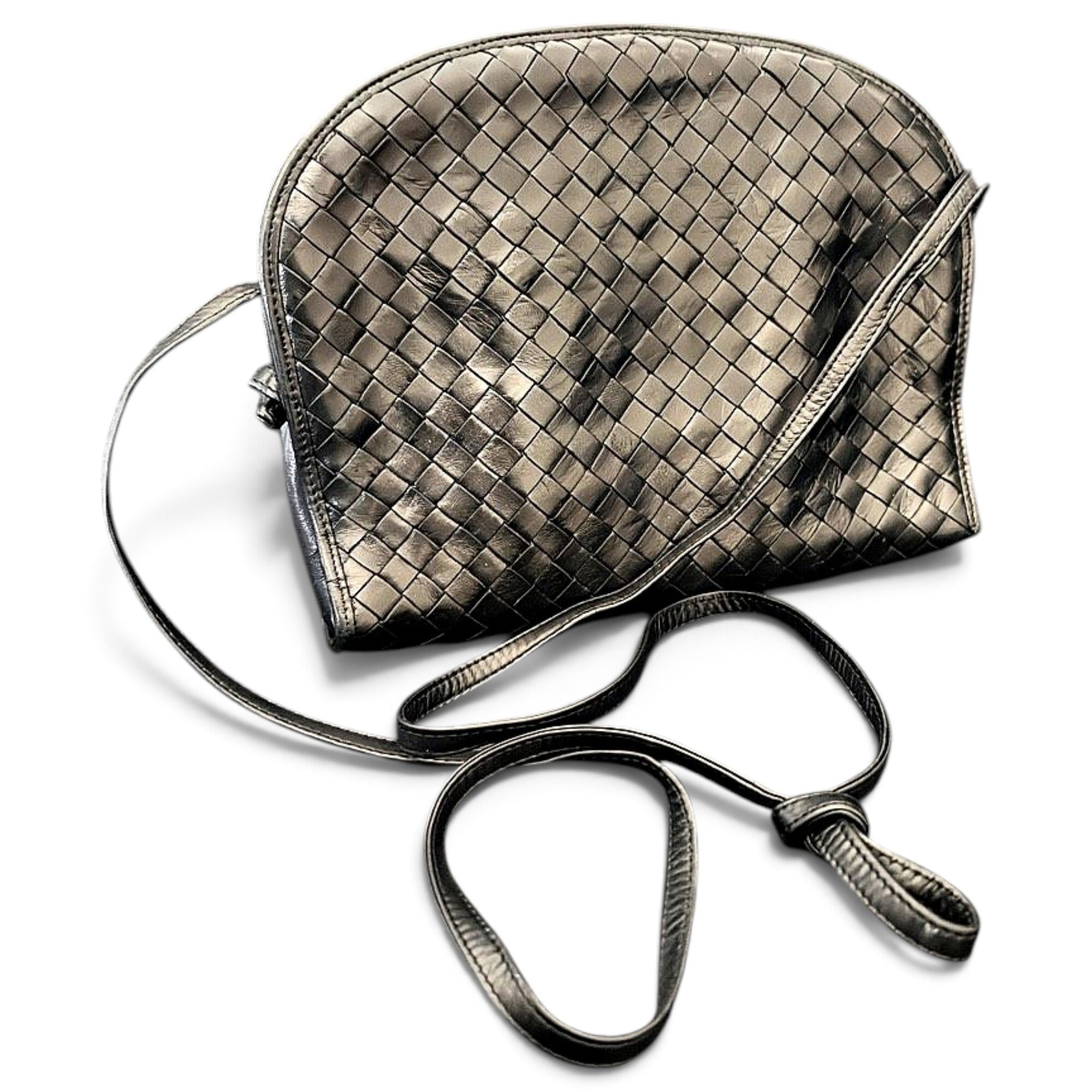 Leather crossbody bag