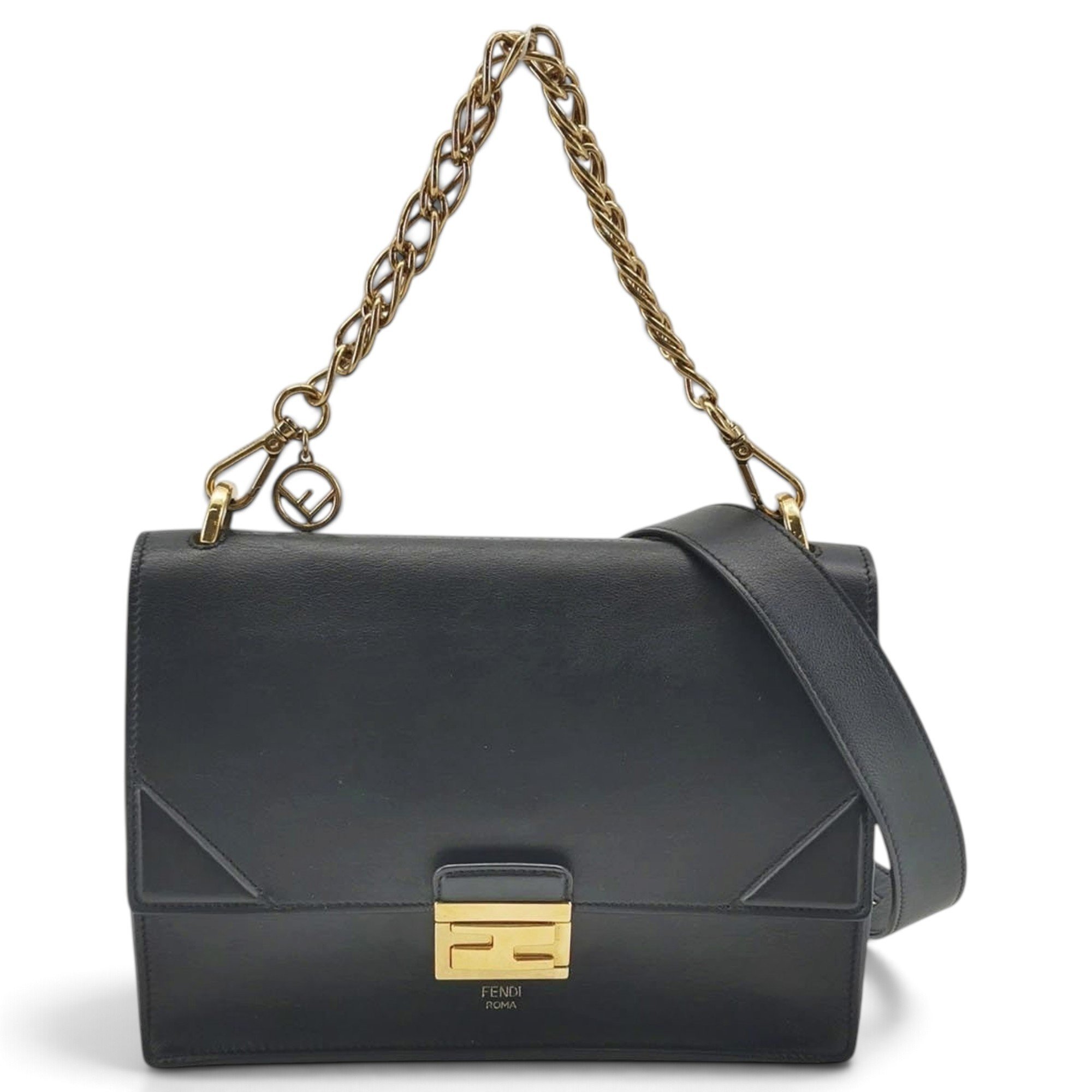 Kan U leather handbag