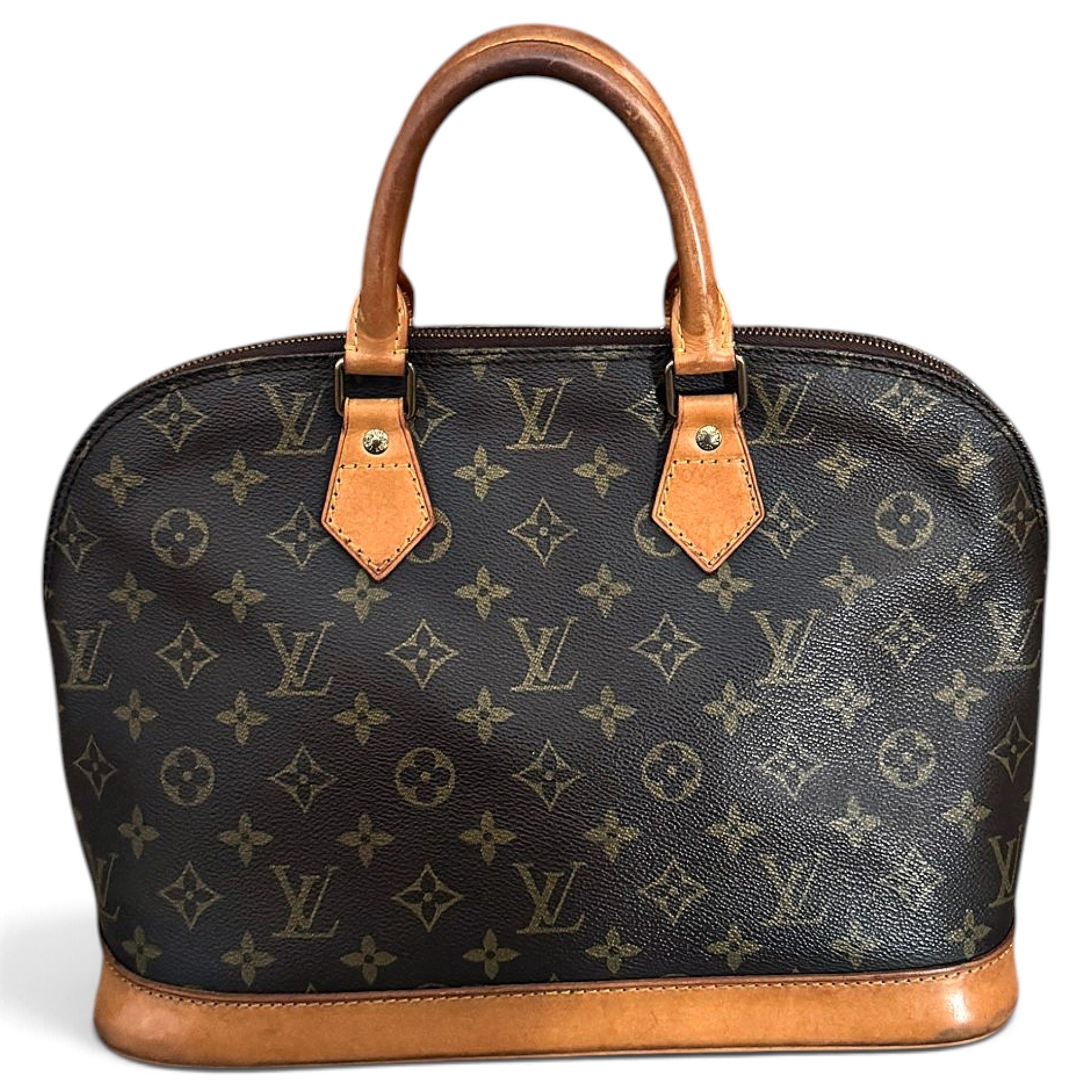 Alma leather handbag