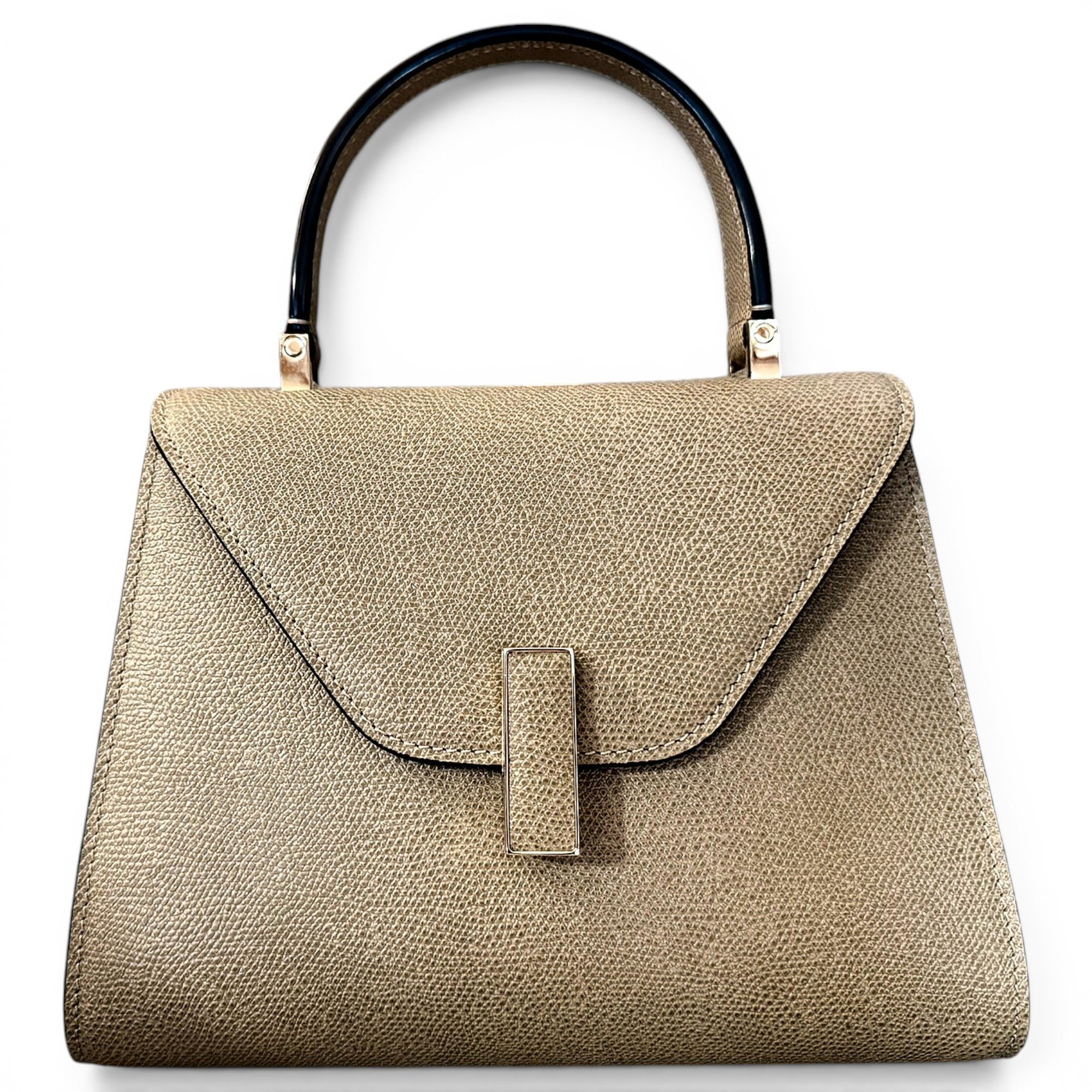 Iside leather handbag