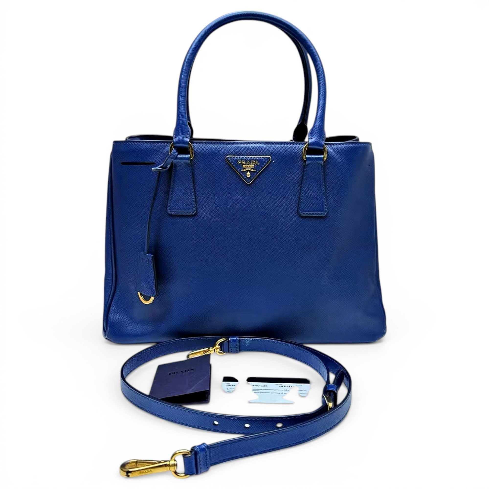 Galleria leather handbag