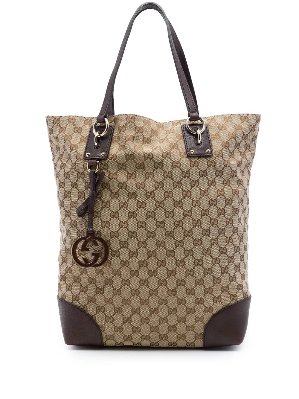 2016-2026 Large GG Canvas GG Charm tote bag