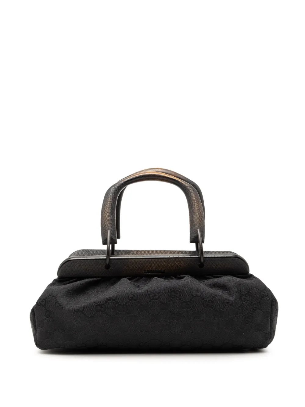 2000-2015 GG Canvas Wood Frame handbag