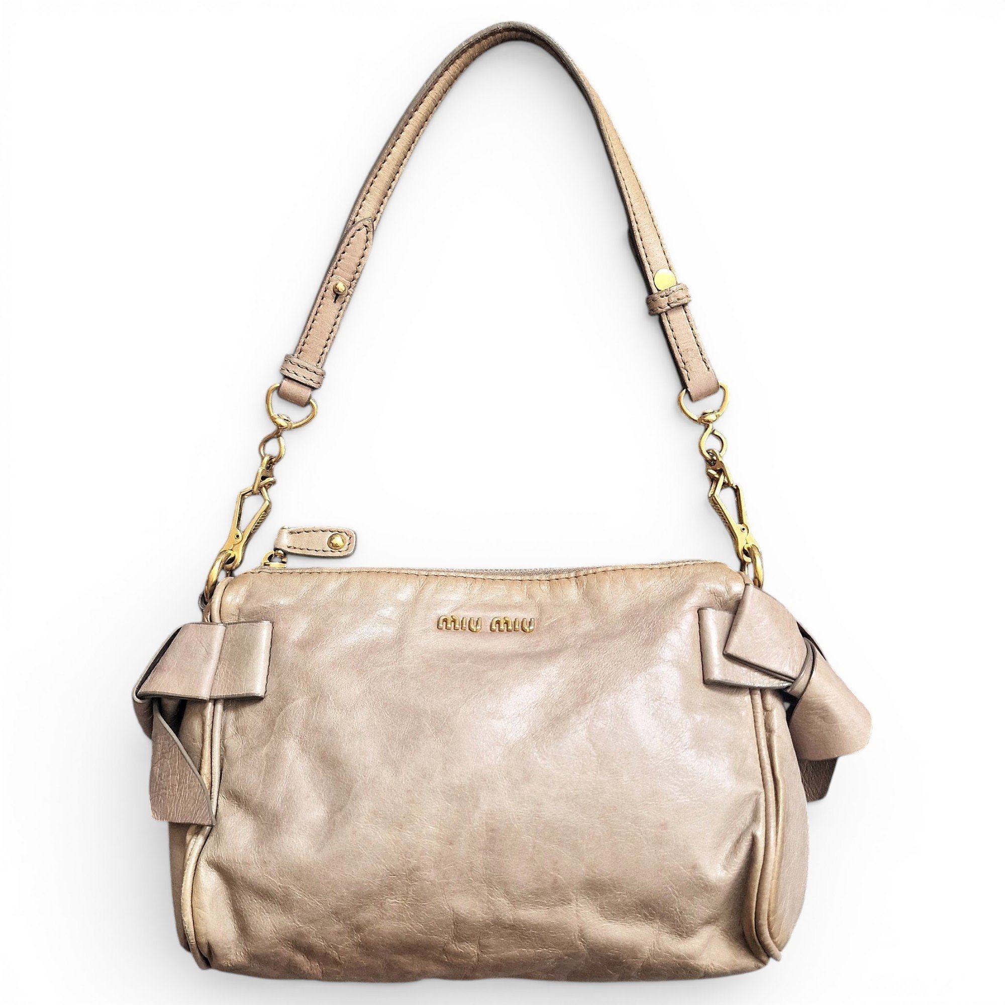 Vitello leather handbag