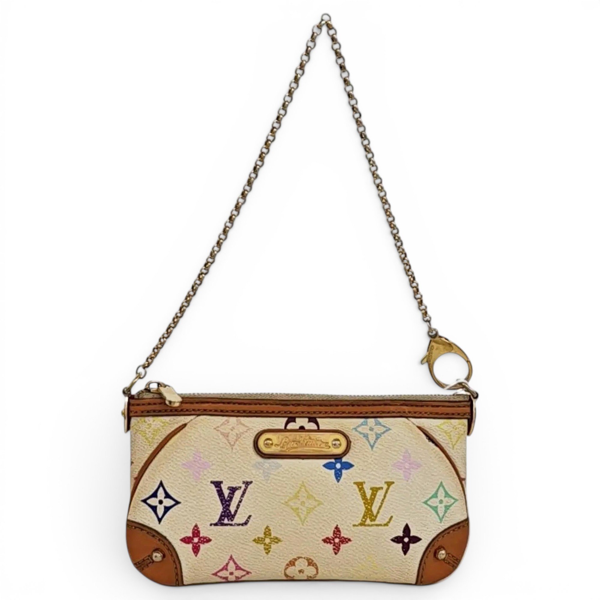 Pochette Accessoire leather mini bag