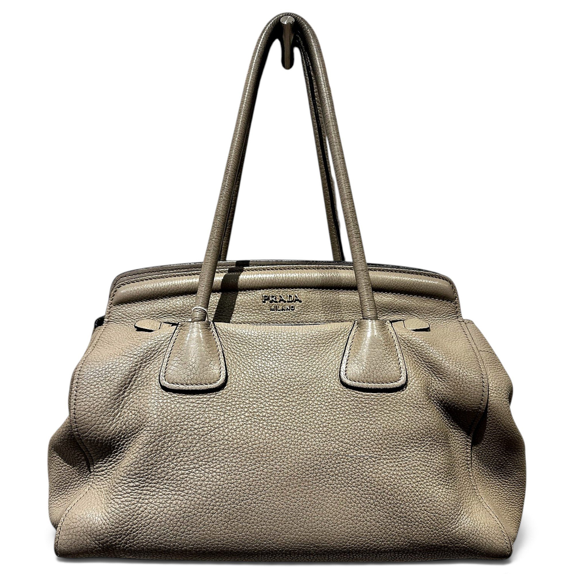 Leather tote